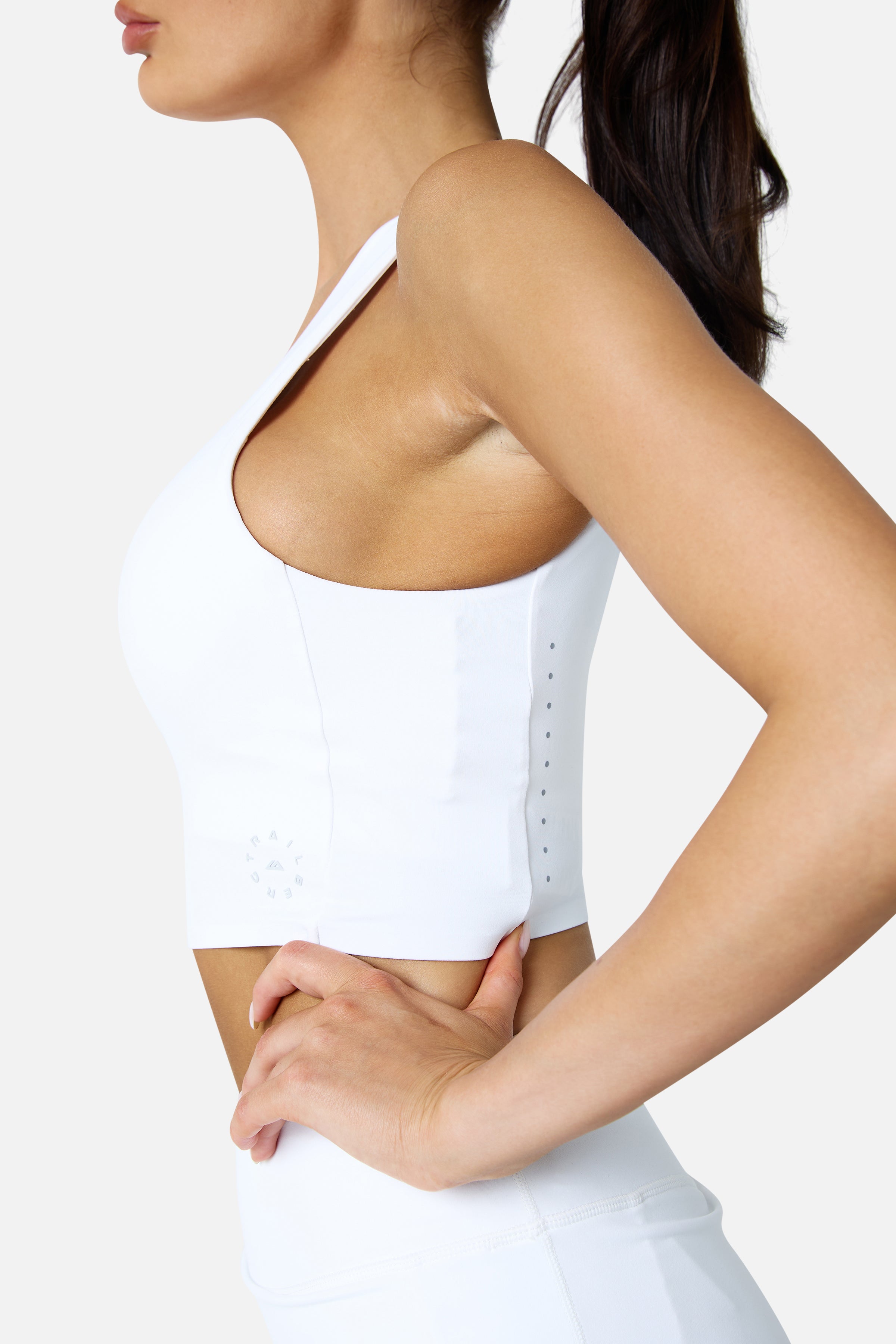 Womens Endura Sports Bra Skort Set - White