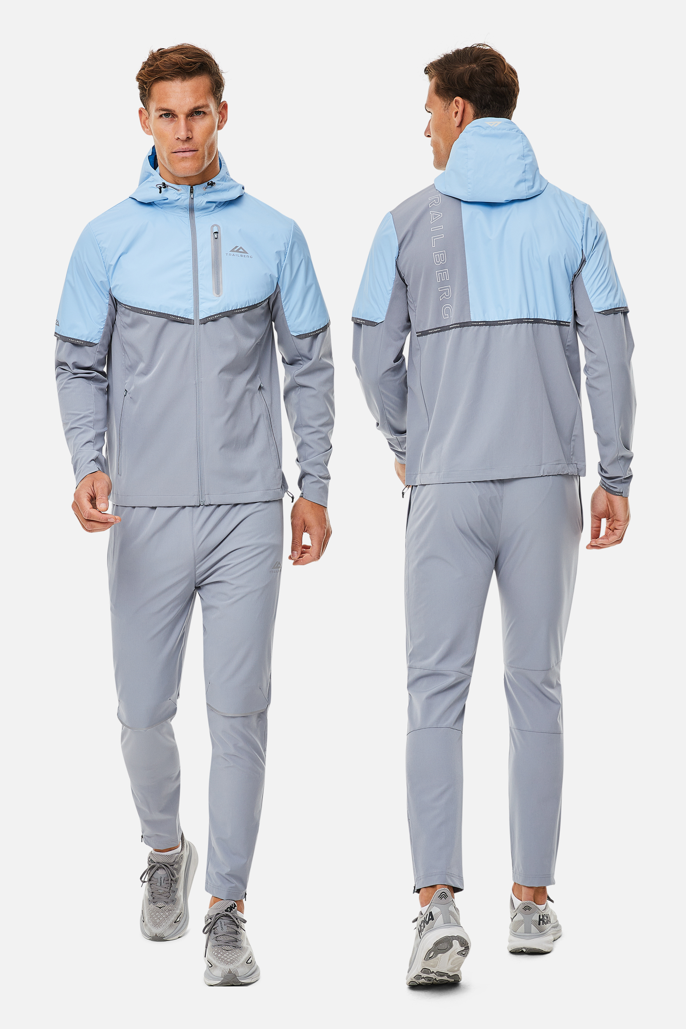 VERTIGO TRACKSUIT - GREY/BLUE