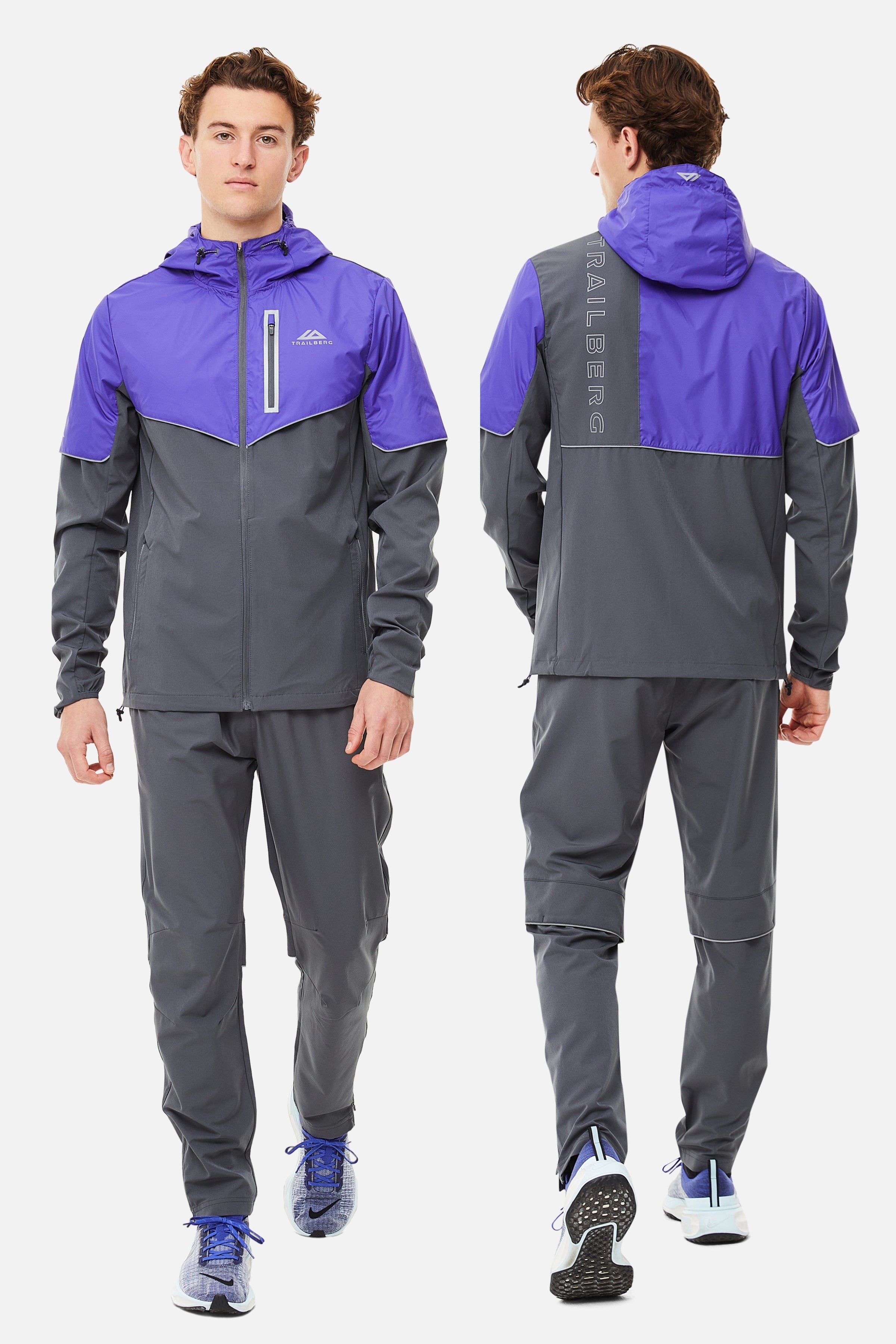 VERTIGO 2.0 TRACKSUIT - GREY/PURPLE