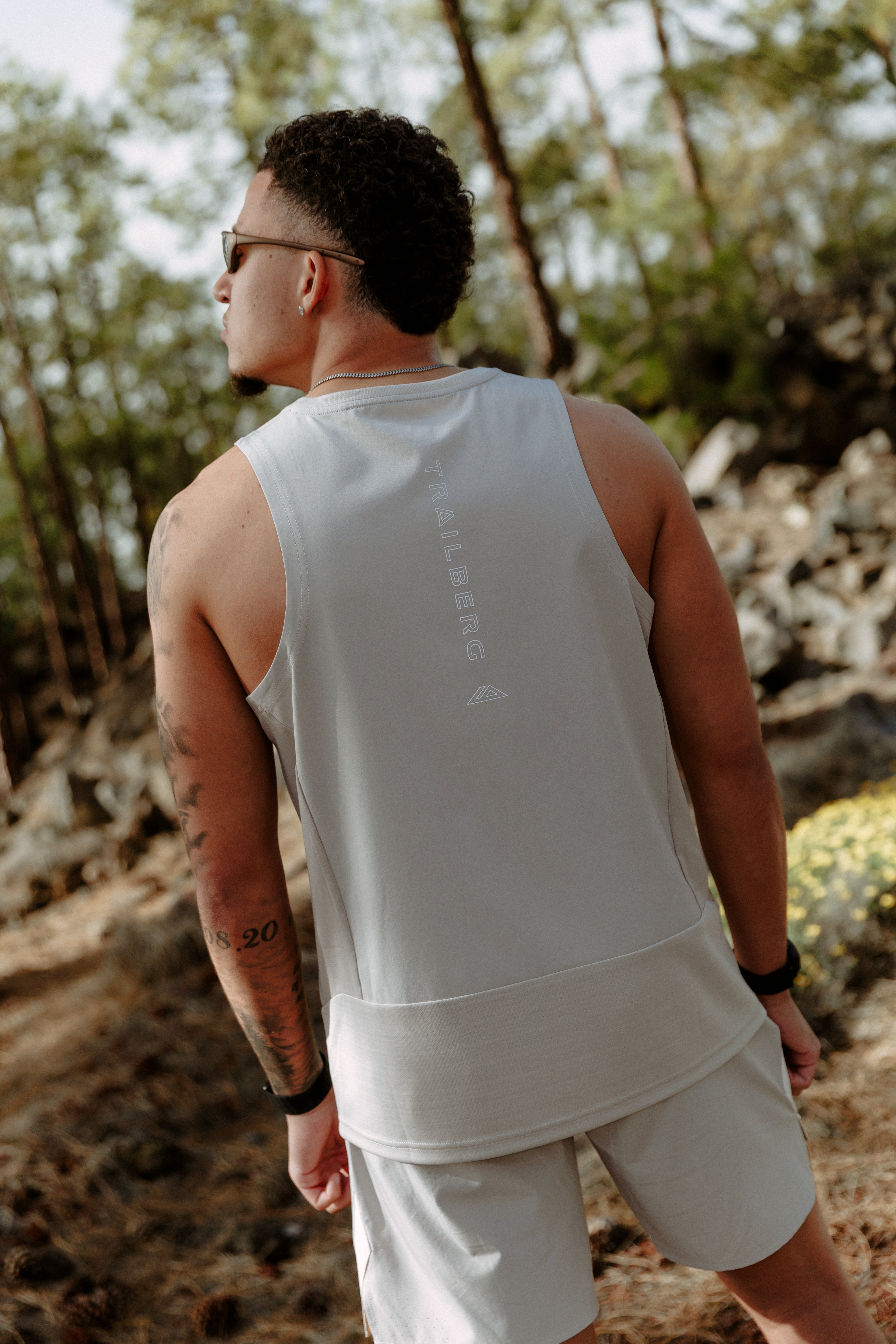 SS26 Cloud Running Vest - Pebblestone