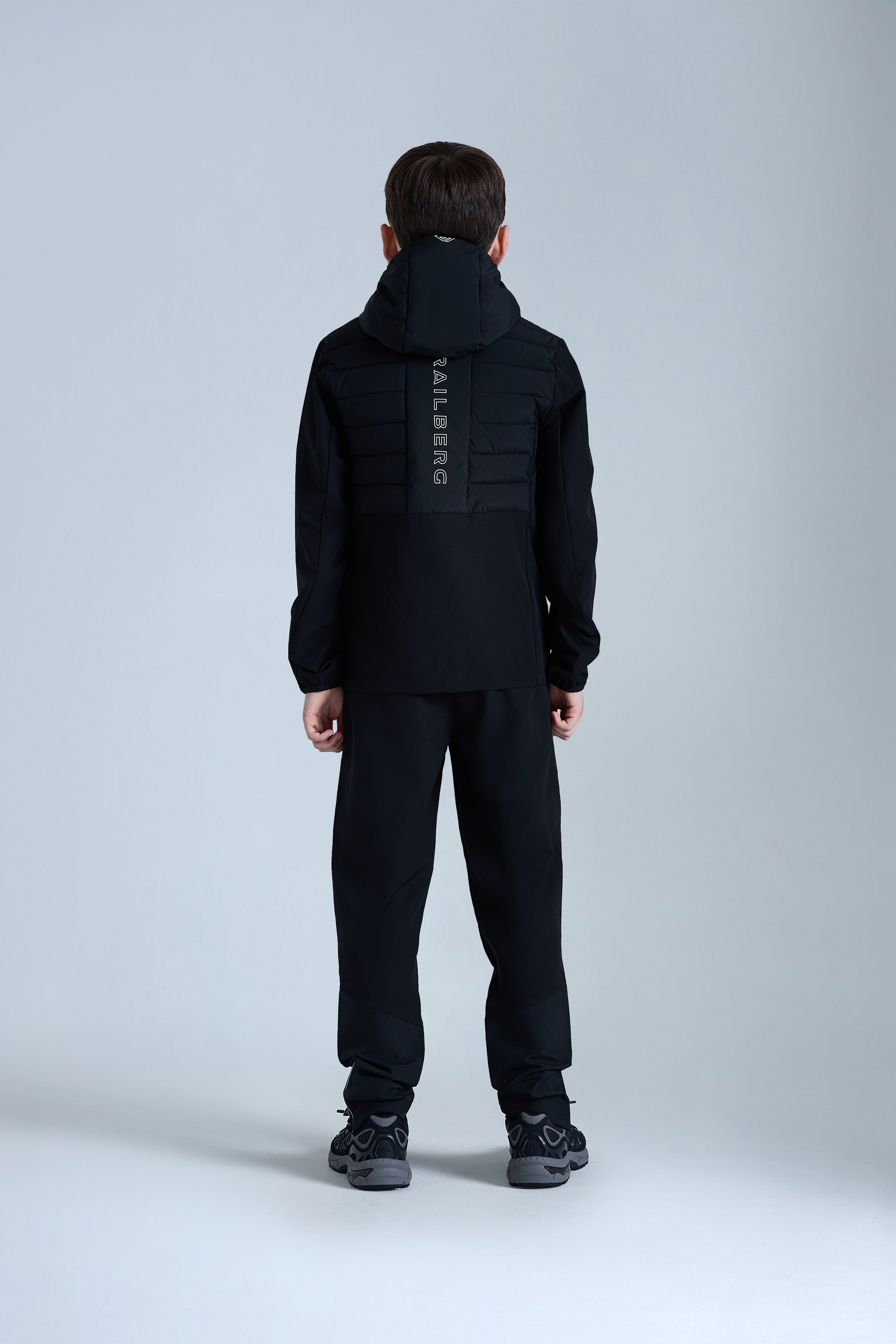 Boys Dune Hybrid Woven Pant - Black