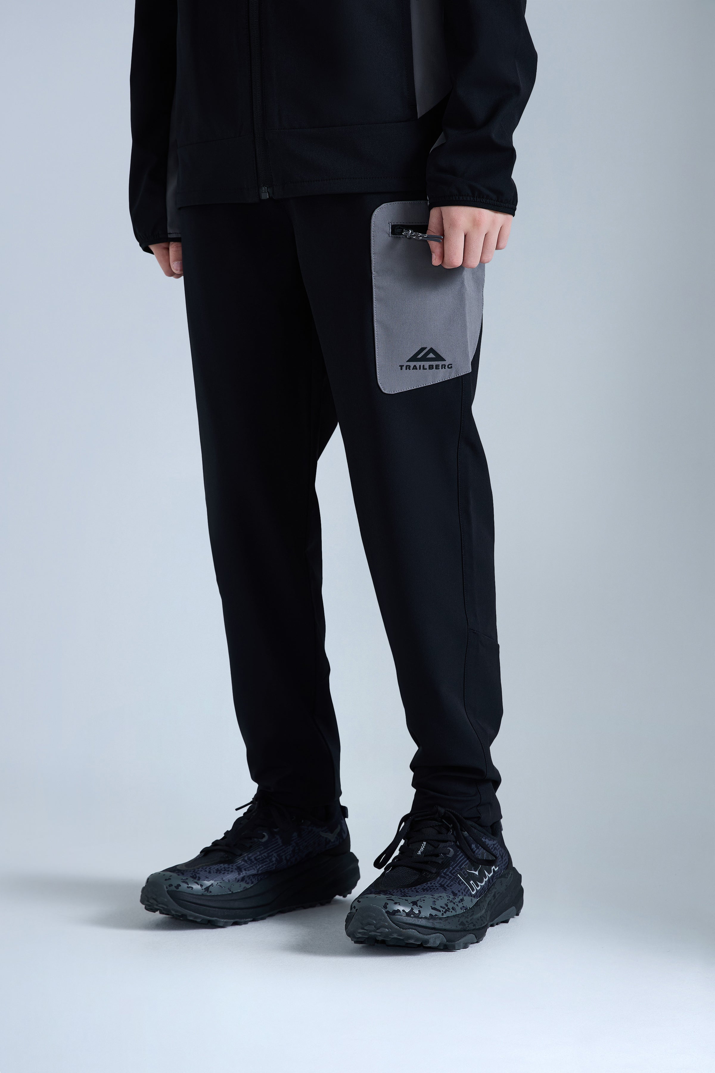 Boys Venture Outdoor Pant - Black/Urban Smoke