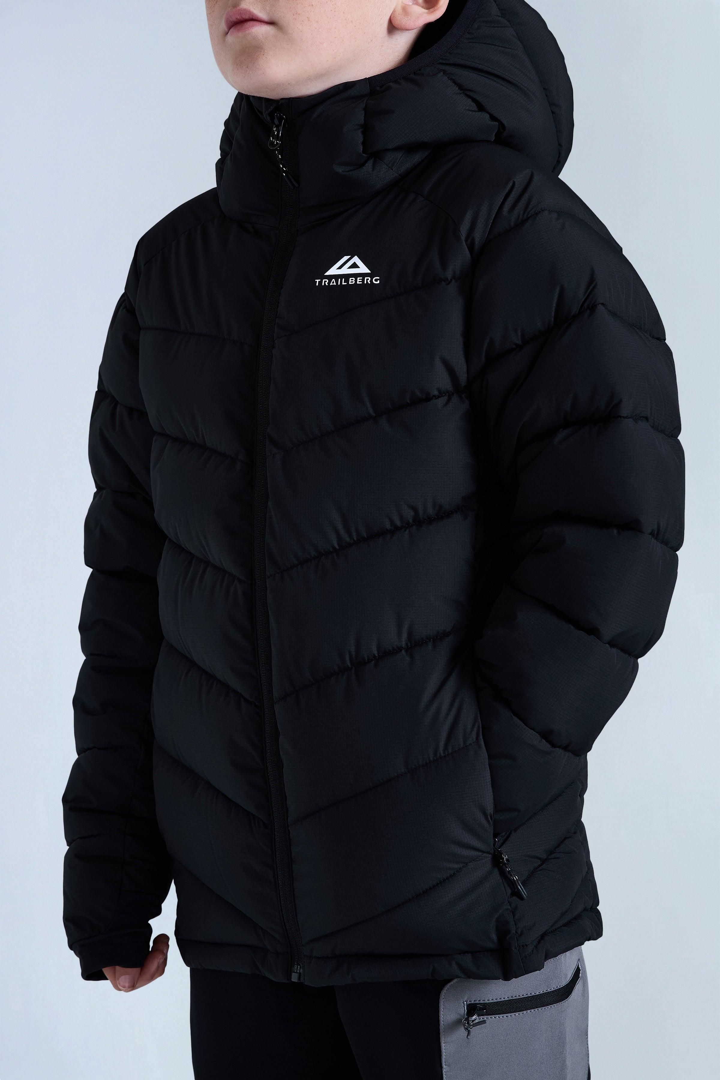 Boys Climate Insulated Jacket - Black