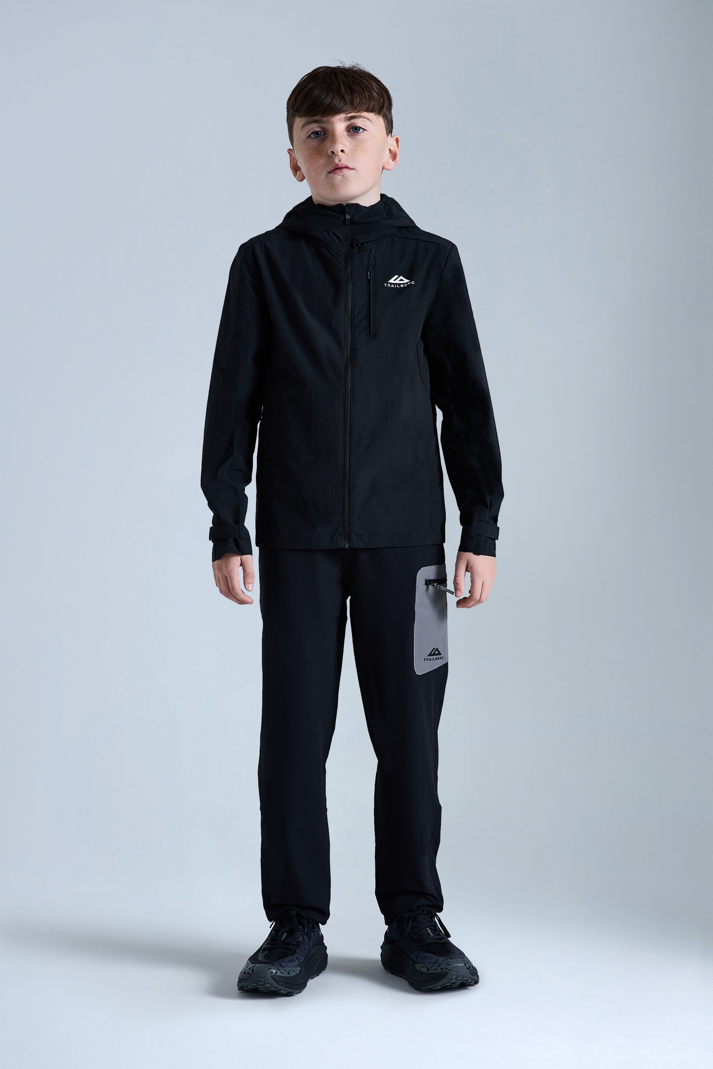 Boys Cerro Weather Jacket - Black