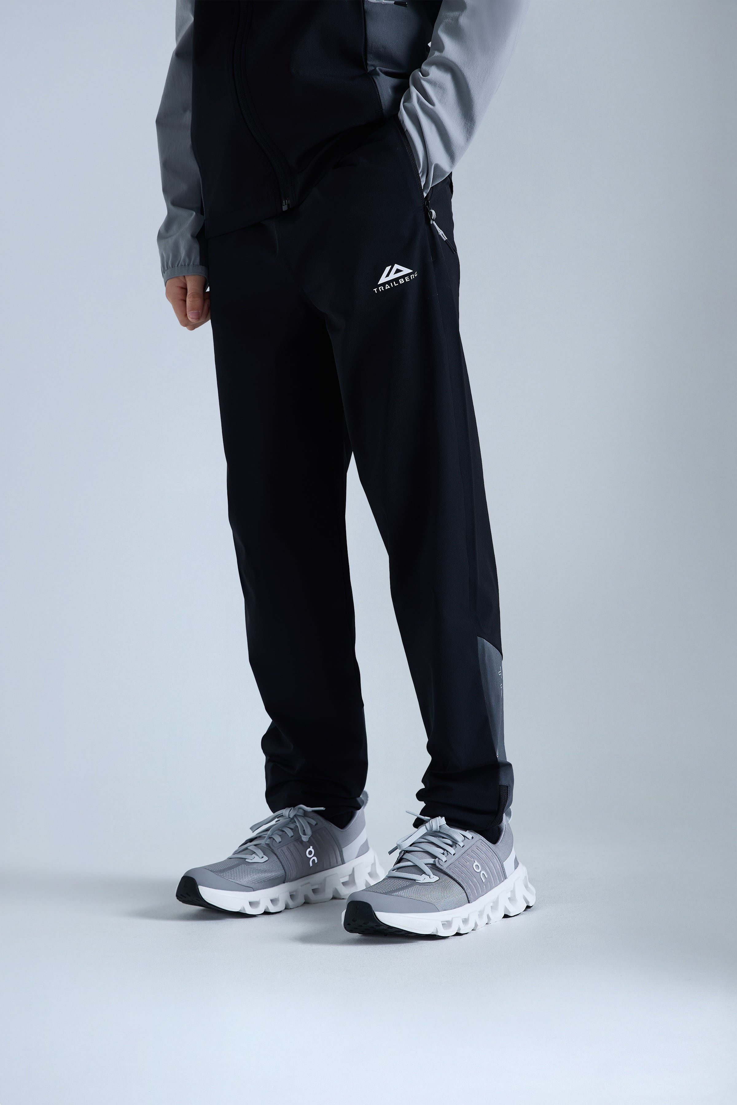 Boys Triathlon 2.0 Tracksuit - Black/Iron Grey
