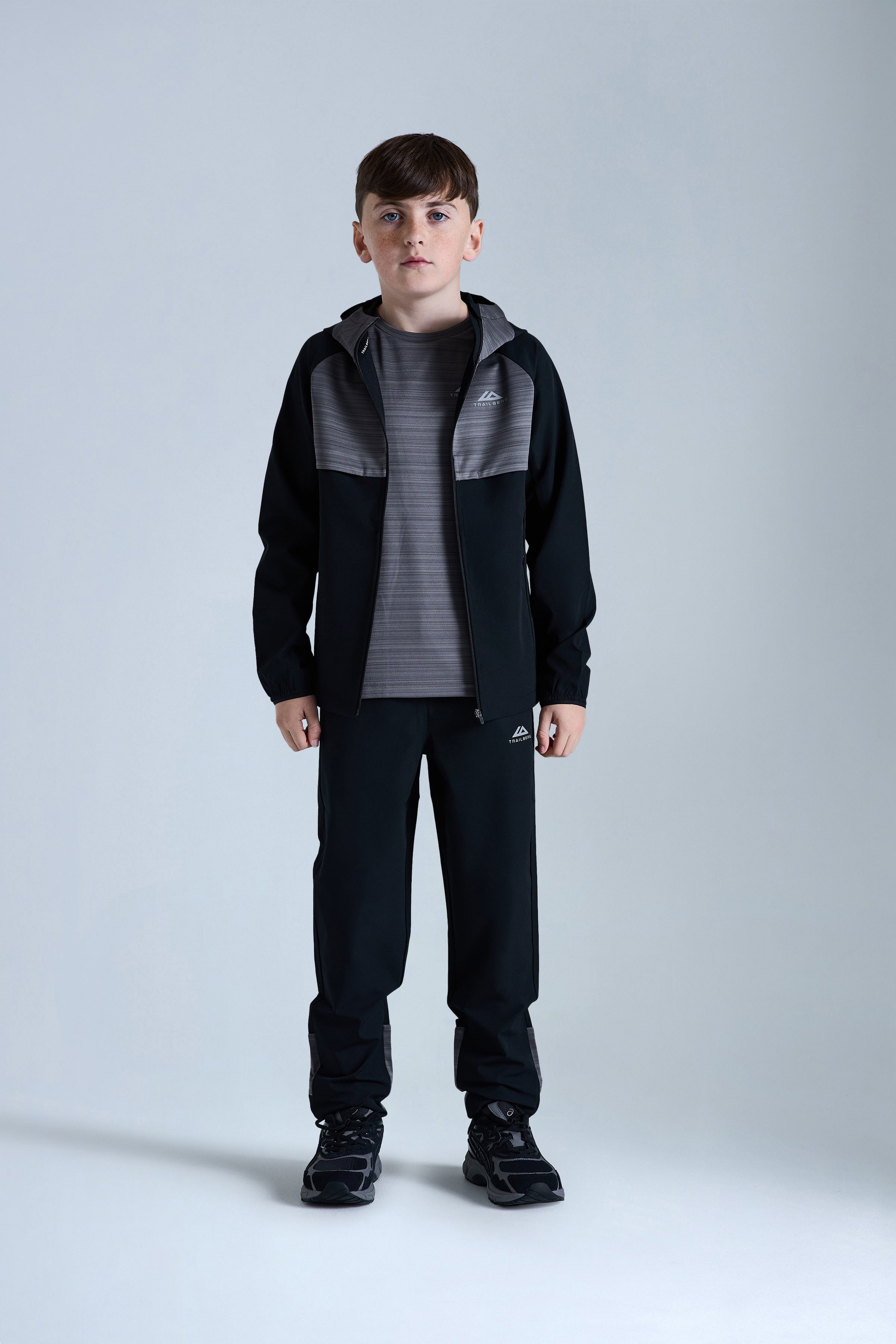Boys Cloud 2.0 Triset - Black/Urban Smoke