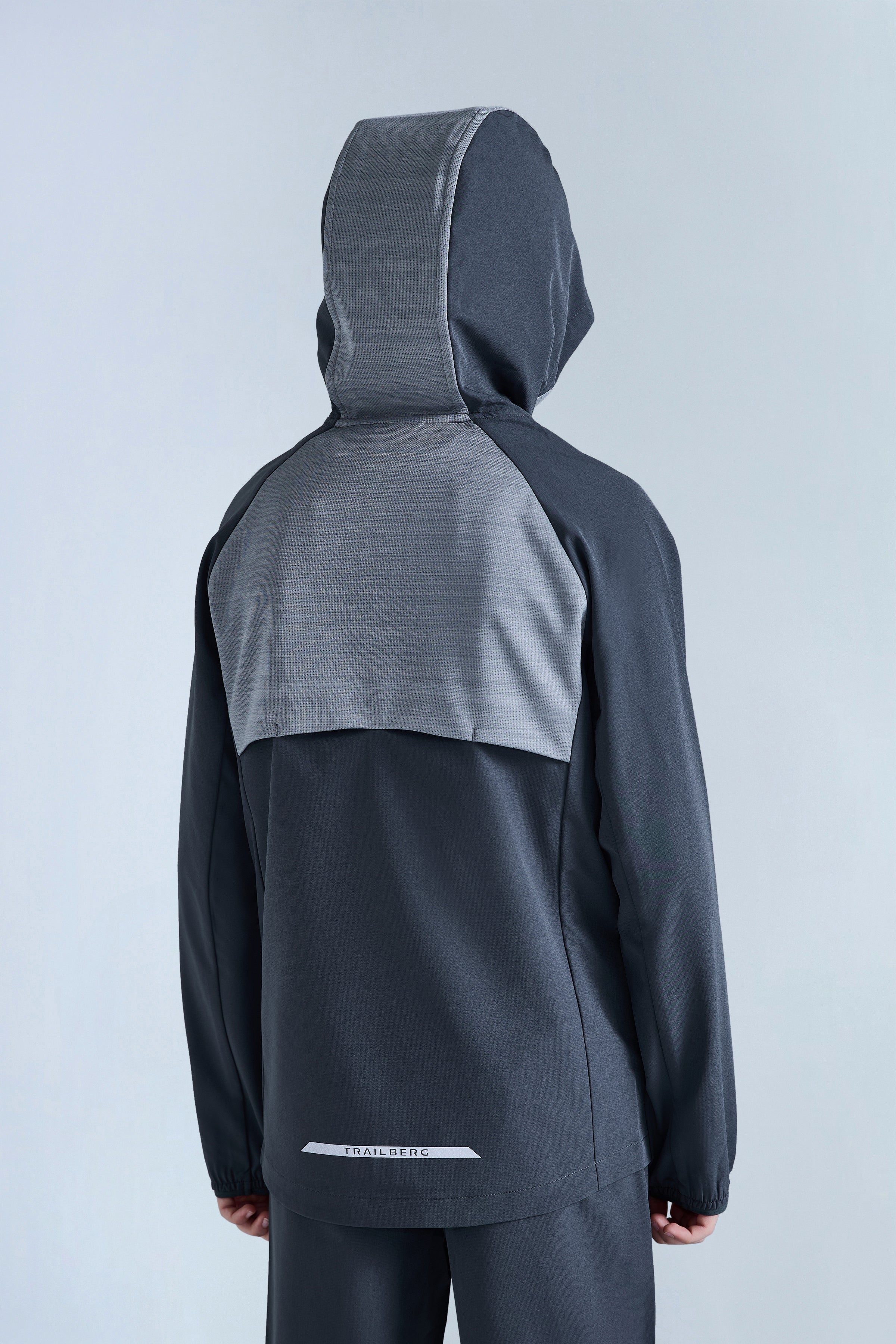 Boys Cloud 2.0 Woven Tracksuit - Iron Grey/Moon Grey