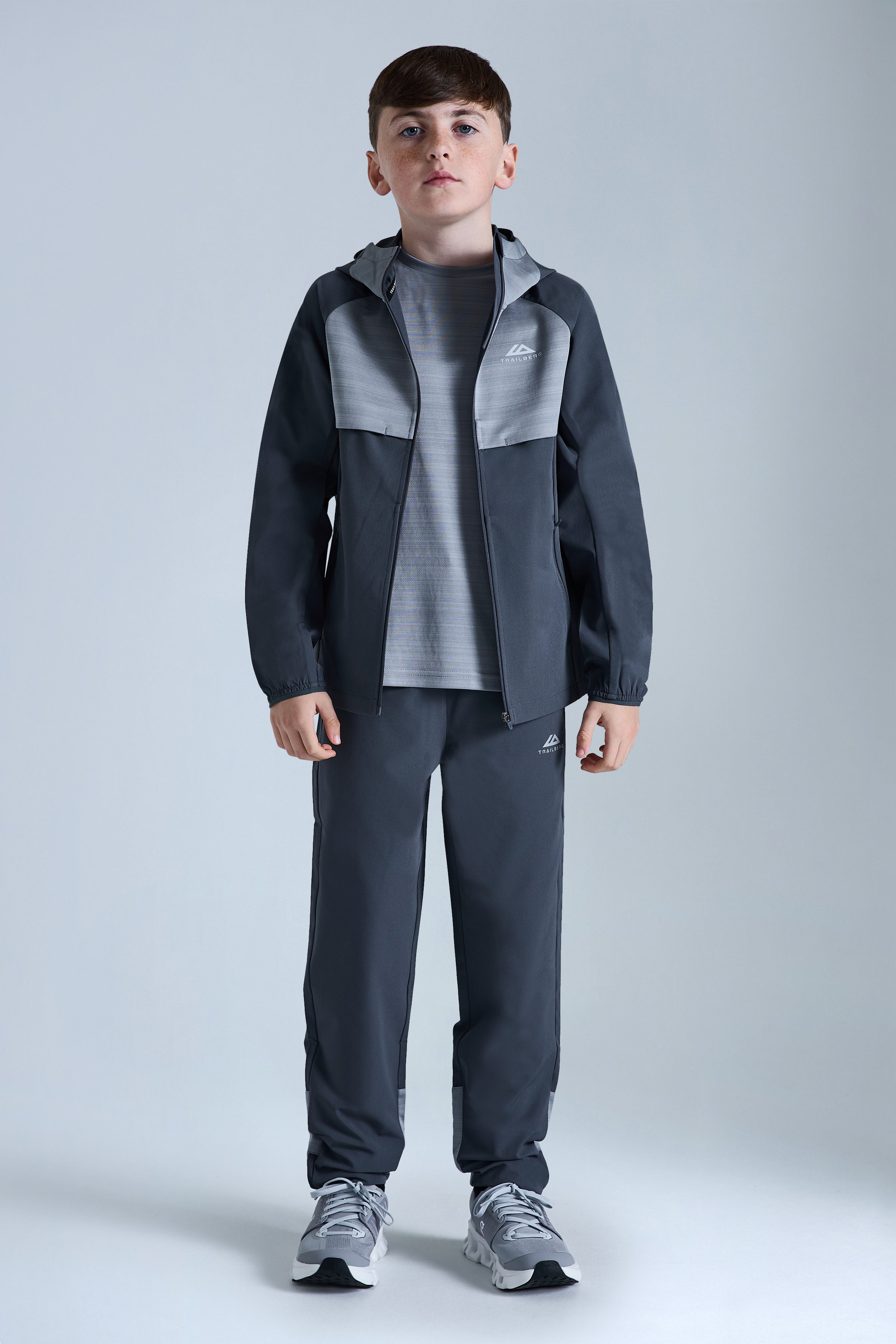 Boys Cloud 2.0 Triset - Iron Grey/Moon Grey