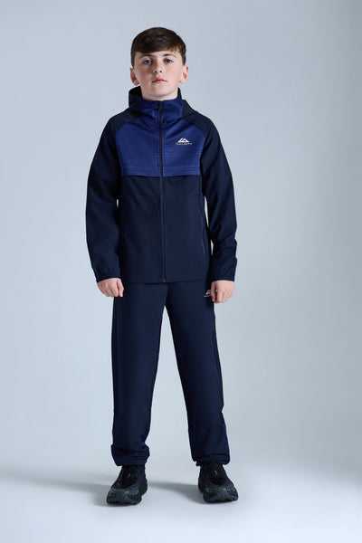 Boys Cloud 2.0 Woven Tracksuit - Navy Blue/Space Blue