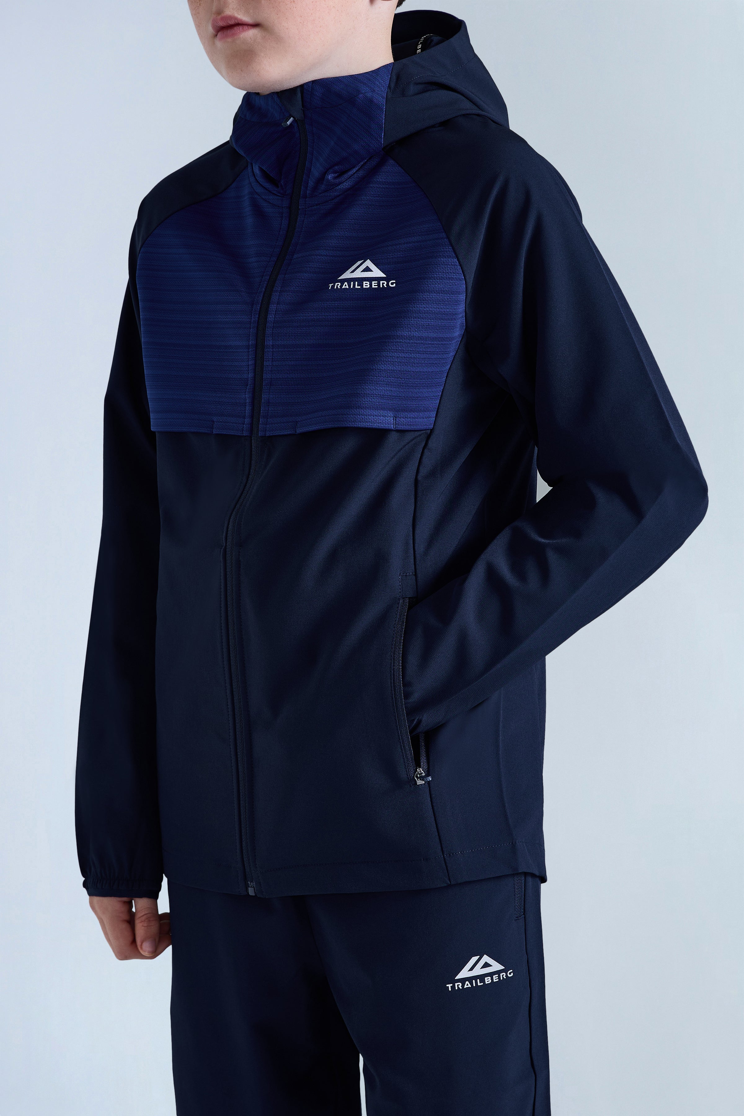 Boys Cloud 2.0 Triset - Navy Blue/Space Blue