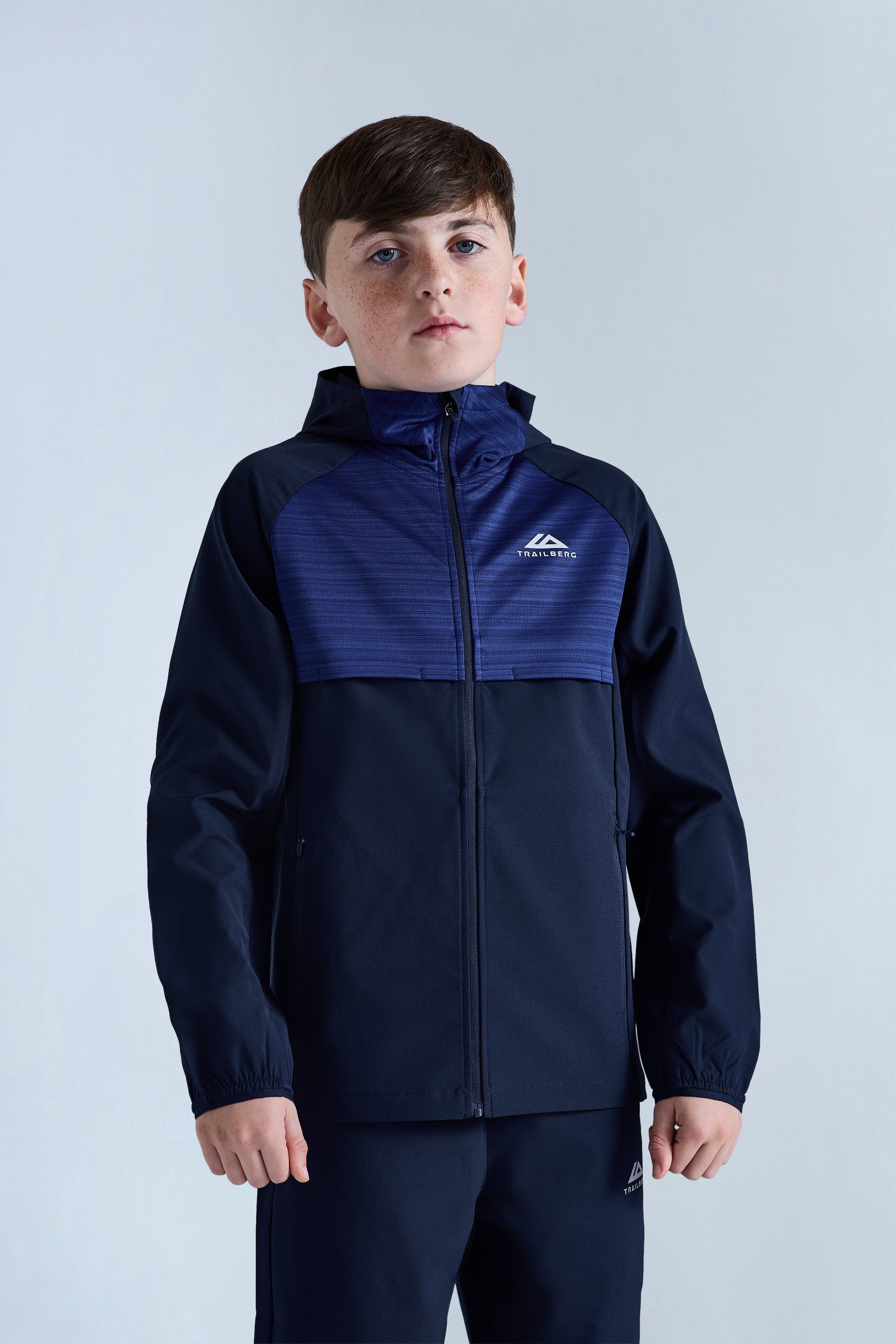 Boys Cloud 2.0 Hood - Navy Blue/Space Blue