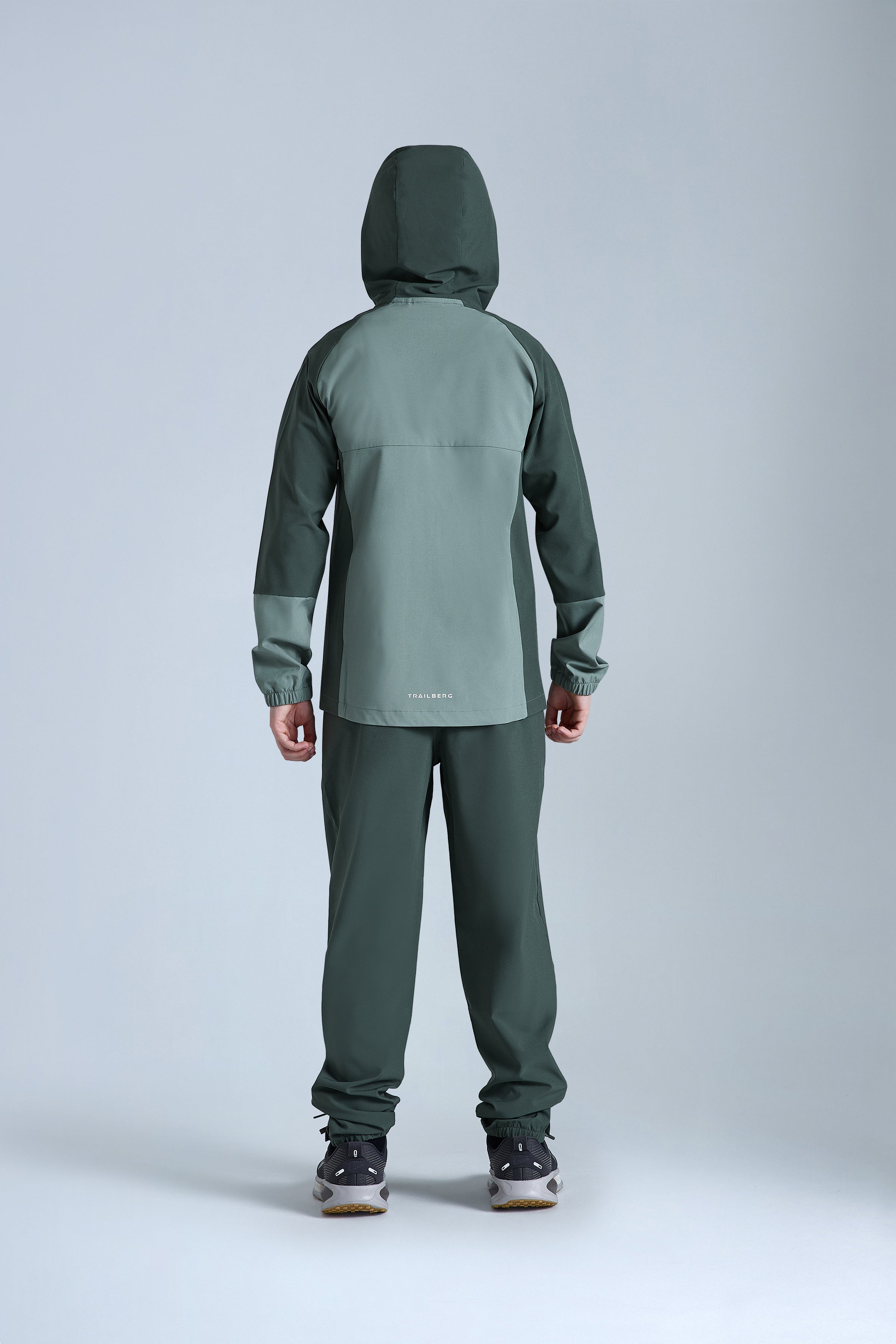 Boys Essentials Tracksuit - Tidal Green/Dark Fern