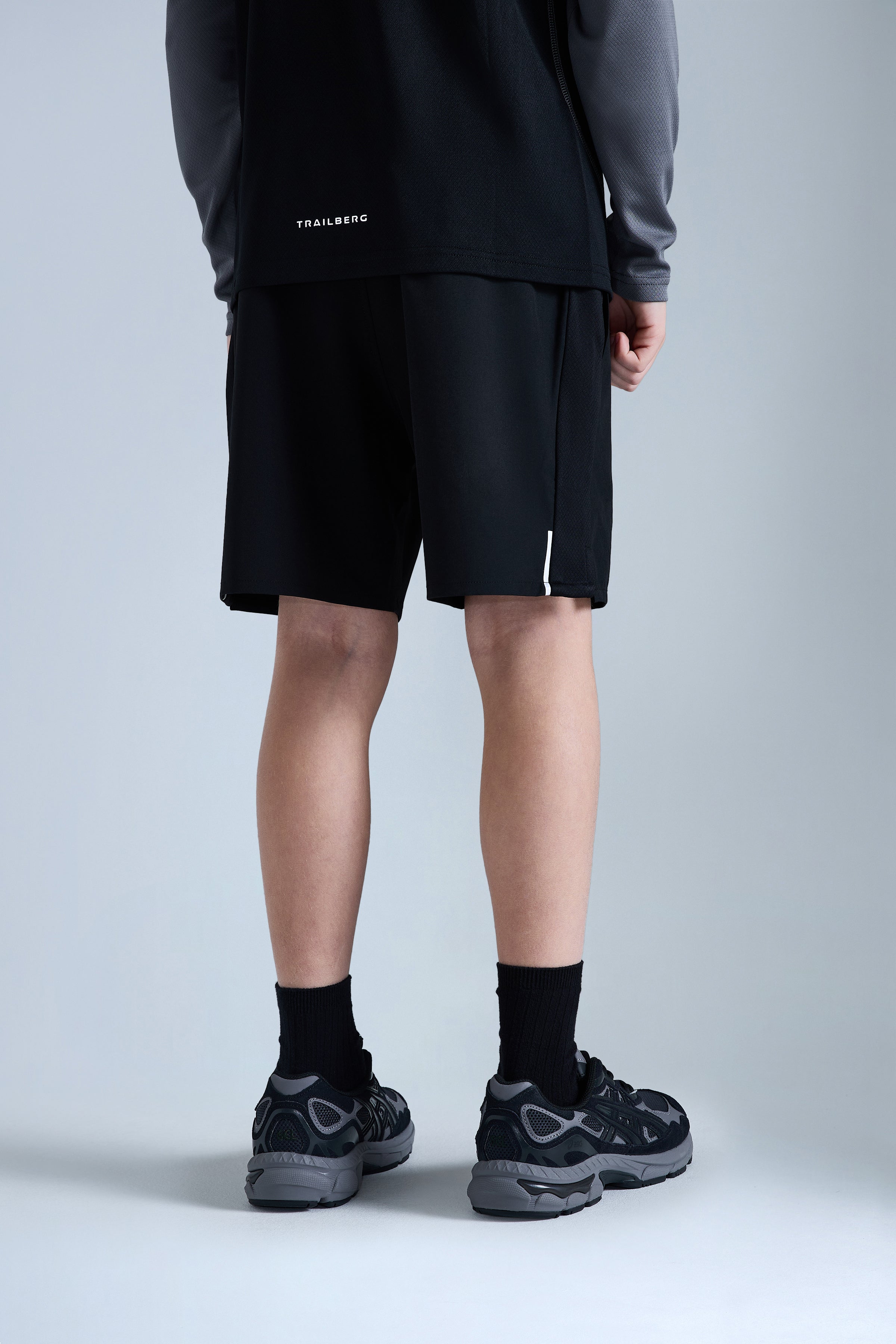 Boys Essentials Twinset - Black/Urban Smoke