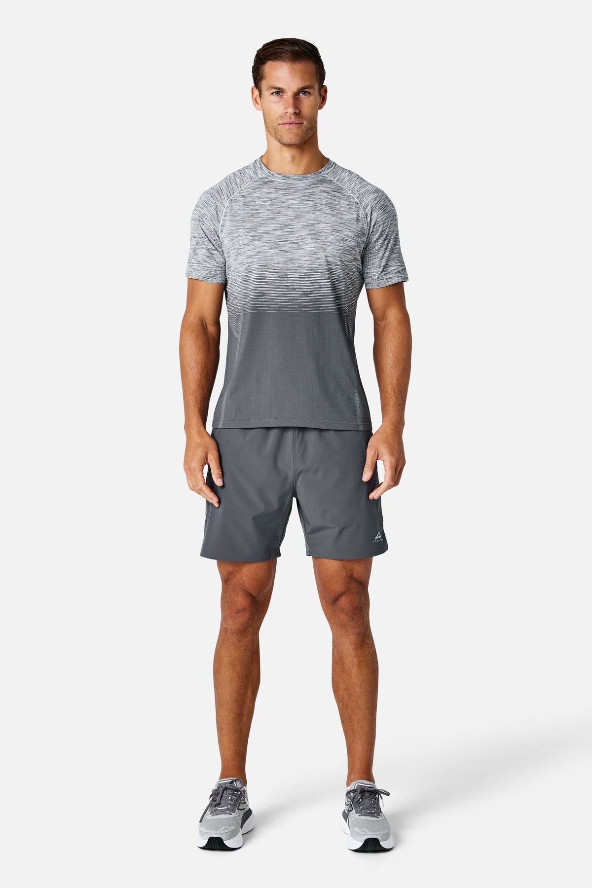 Arc Seamless 2.0 Tee - Graphite Grey/Soft Silver/Cloud Ash/Sky Veil