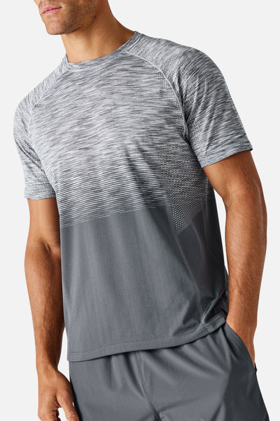 Arc Seamless 2.0 Tee - Graphite Grey/Soft Silver/Cloud Ash