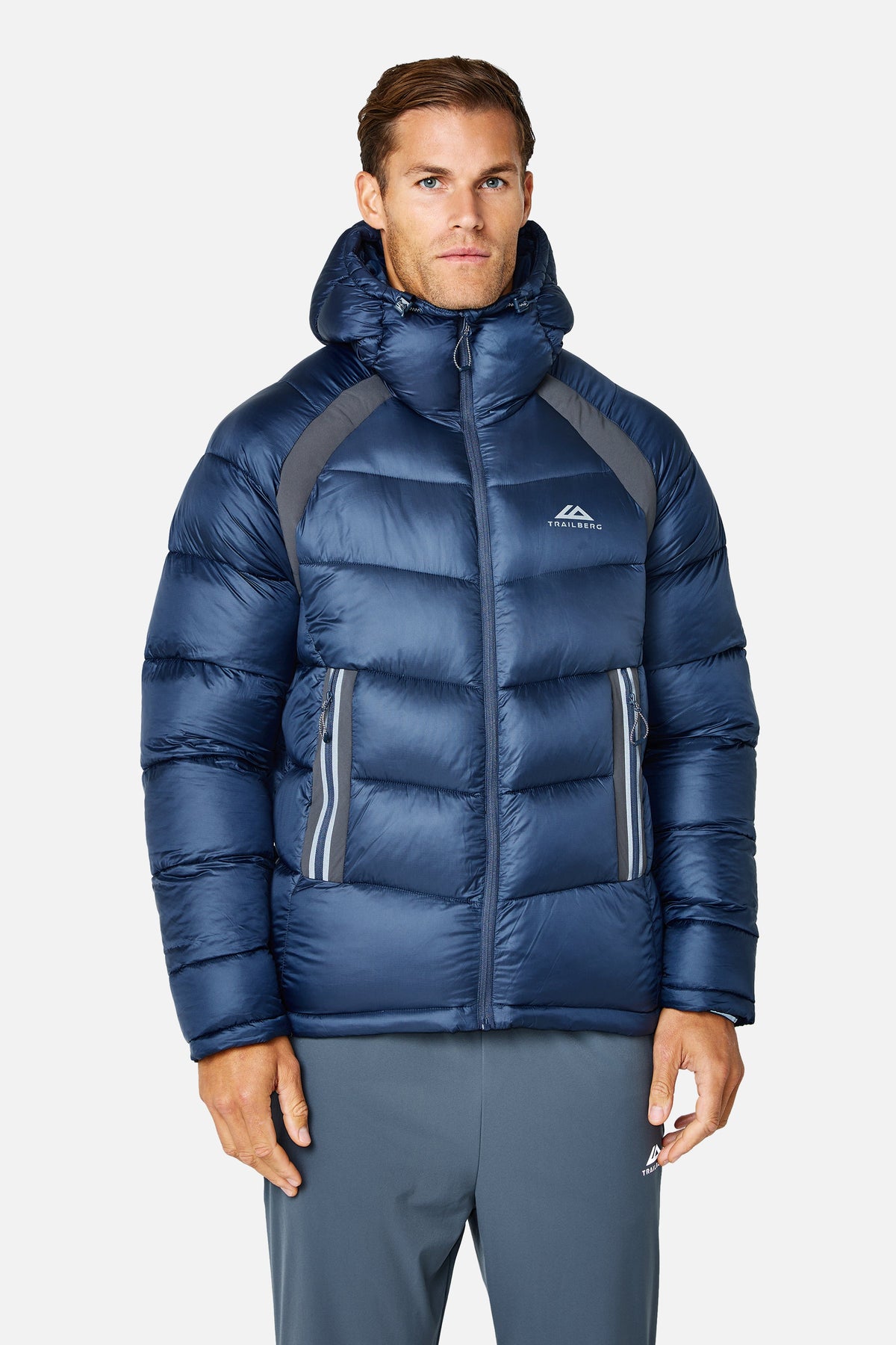 Zermat Insulated Jacket - Storm Blue/Volcano Grey