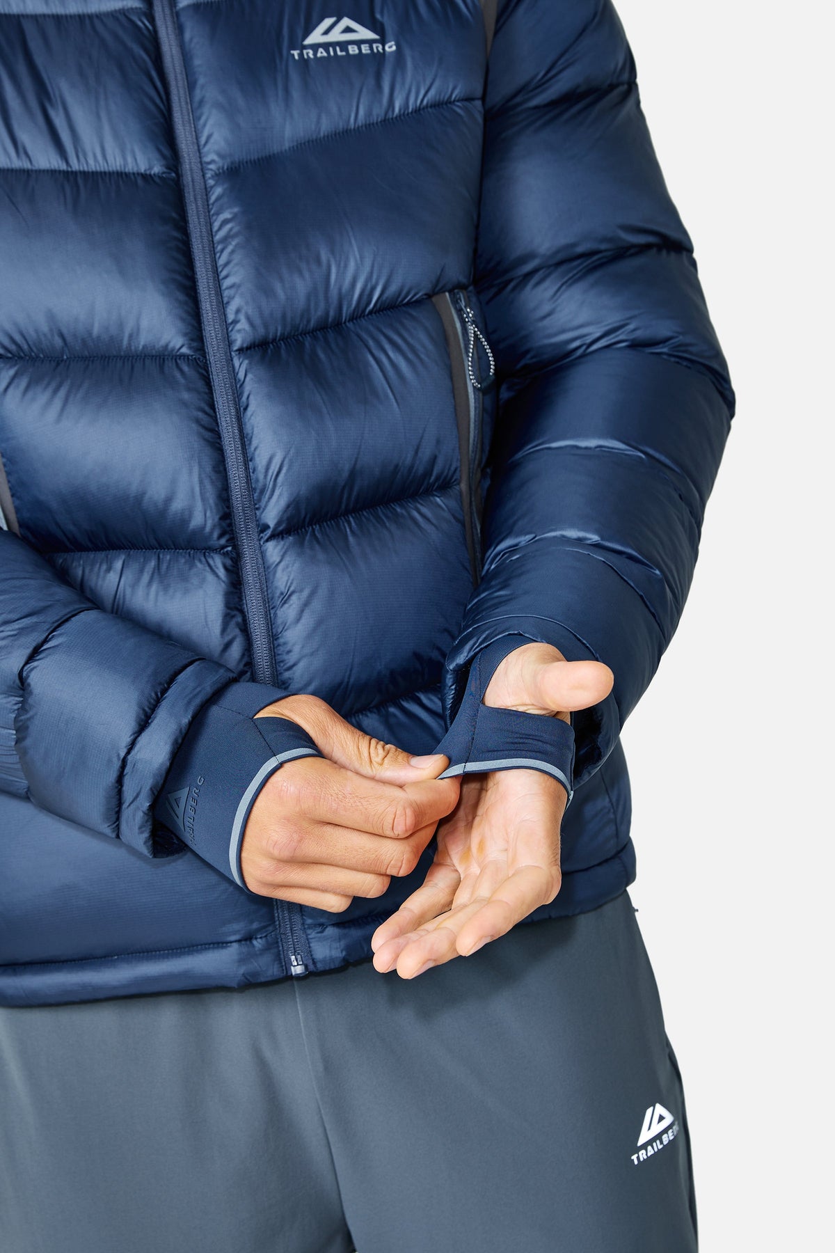 Zermat Insulated Jacket - Storm Blue/Volcano Grey