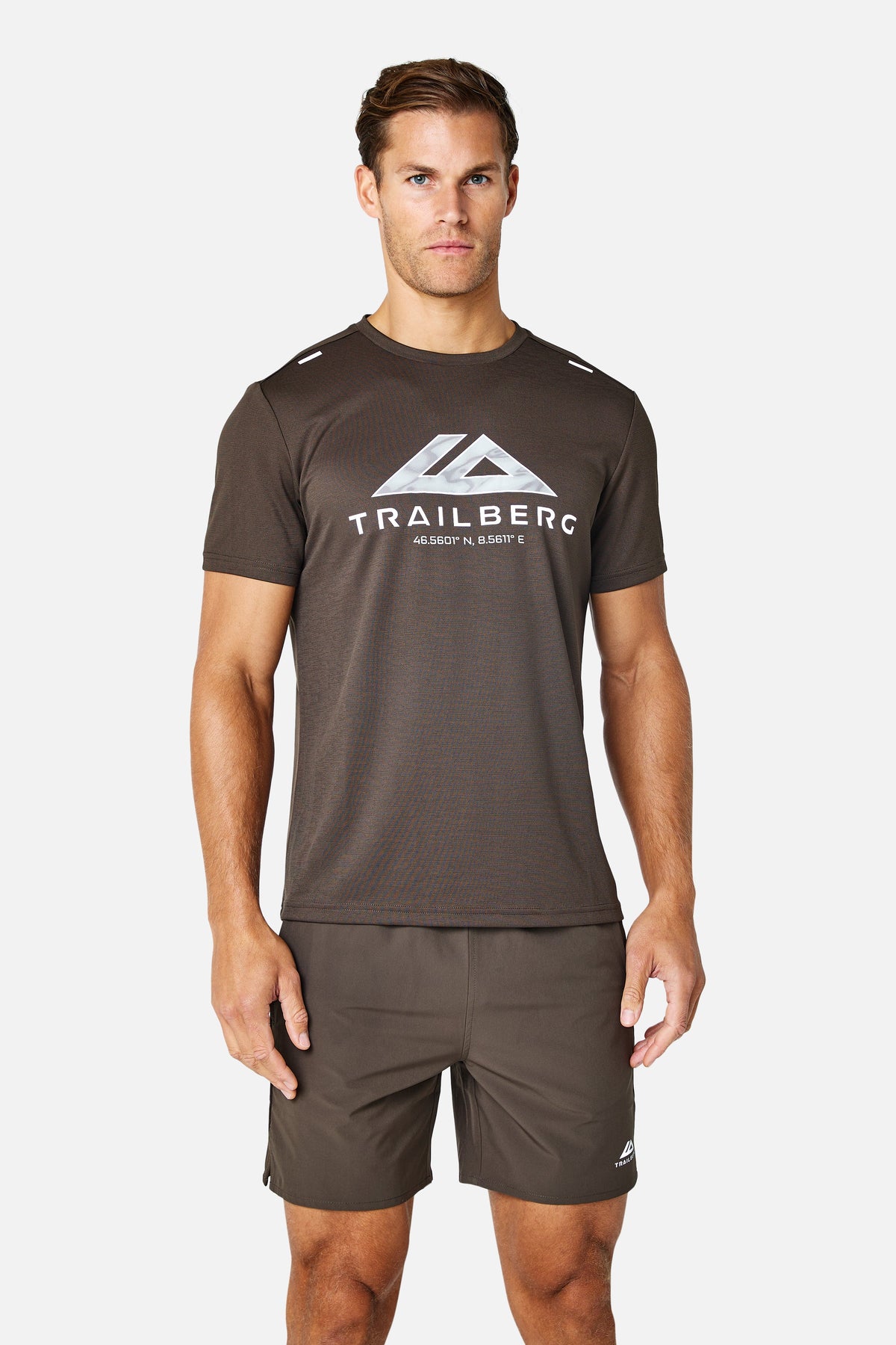 Blur Tee - Mocha Ember