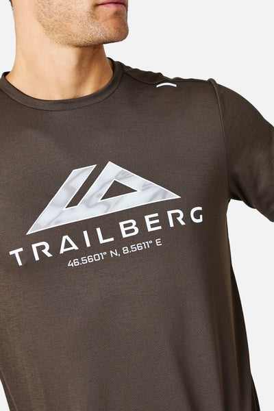 Blur Tee - Mocha Ember