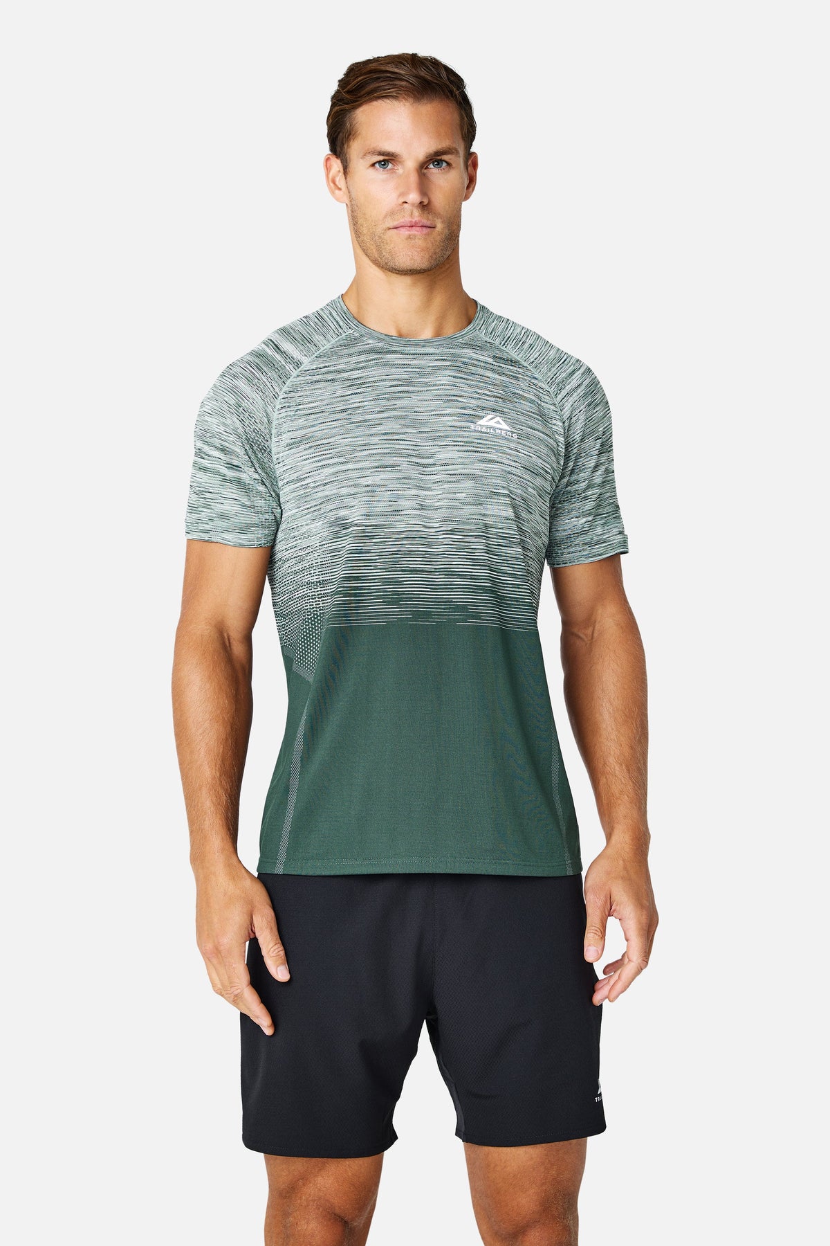 Arc Seamless 2.0 Tee - Everveil/ Wild Grove/ Frosted Leaf/  Icewall White