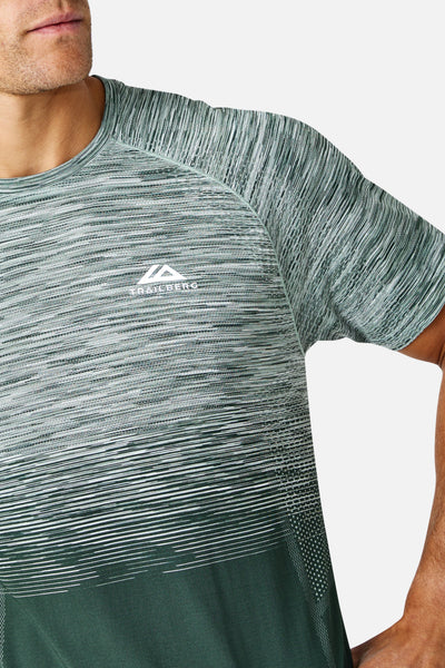 Arc Seamless 2.0 Tee - Everveil/ Wild Grove/ Frosted Leaf/  Icewall White