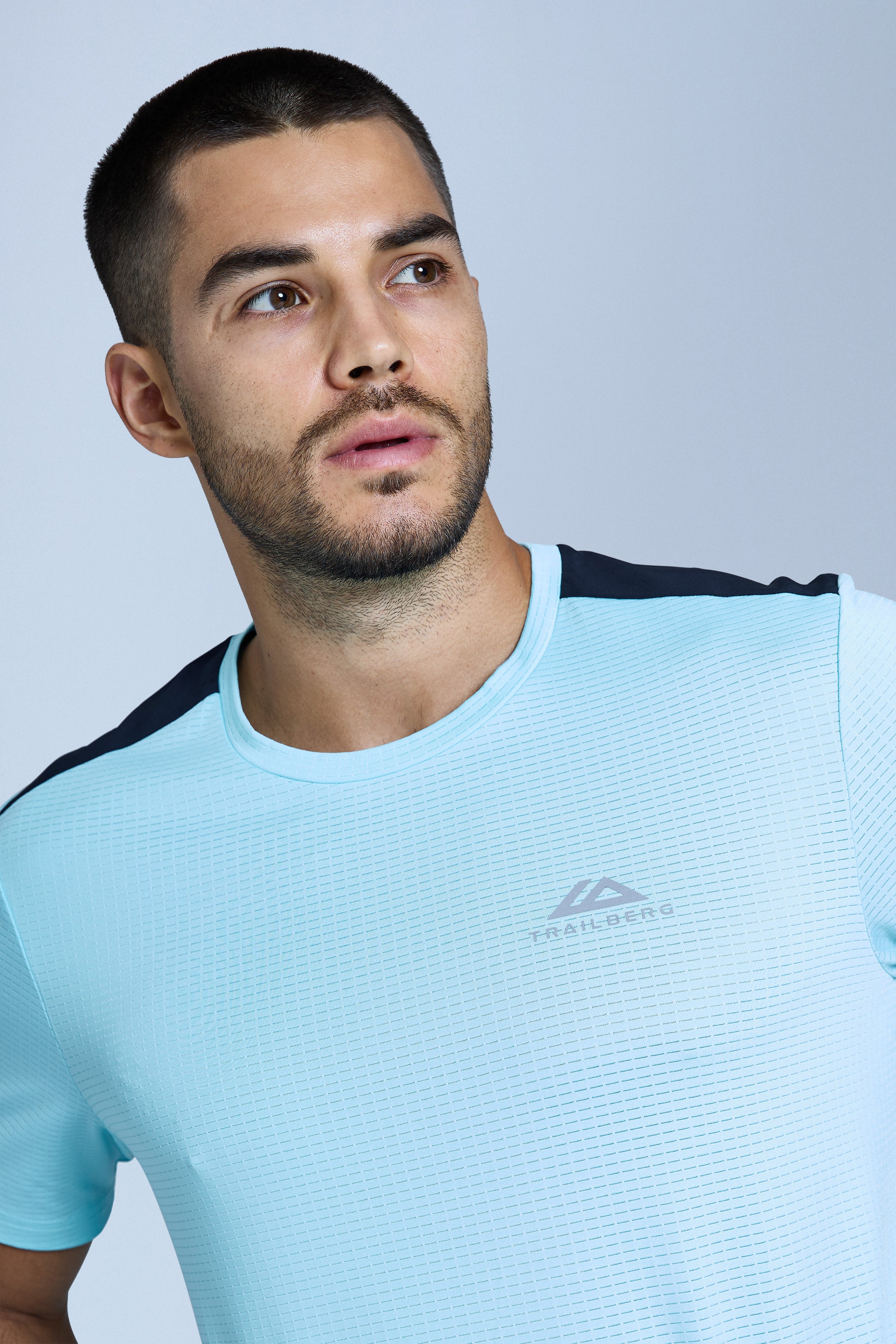 Rapid Dash 2.0 Tee - Deep Ocean/Cyan Wave