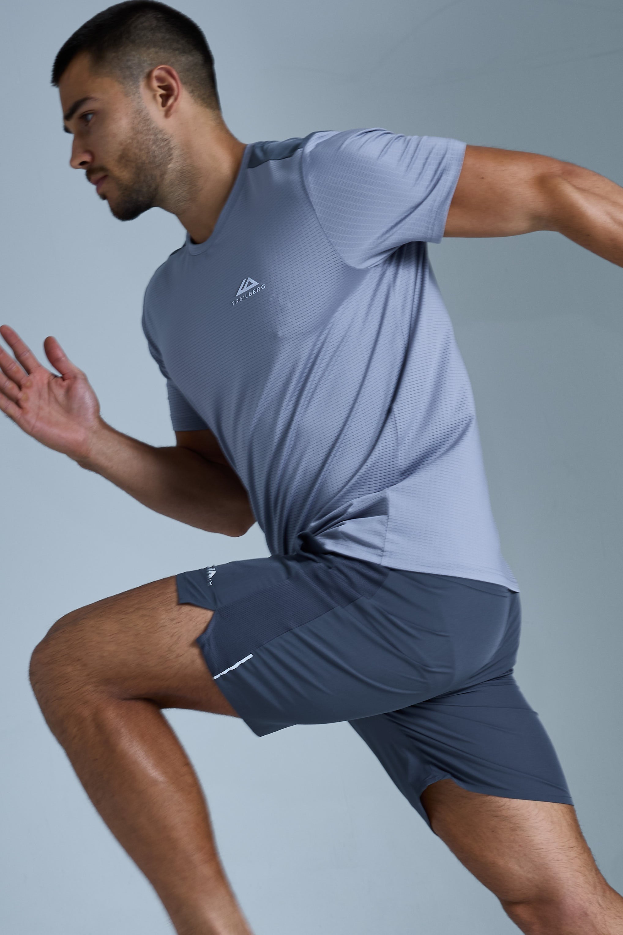 Rapid Dash 2.0 Tee - Storm Grey/Cloud Haze