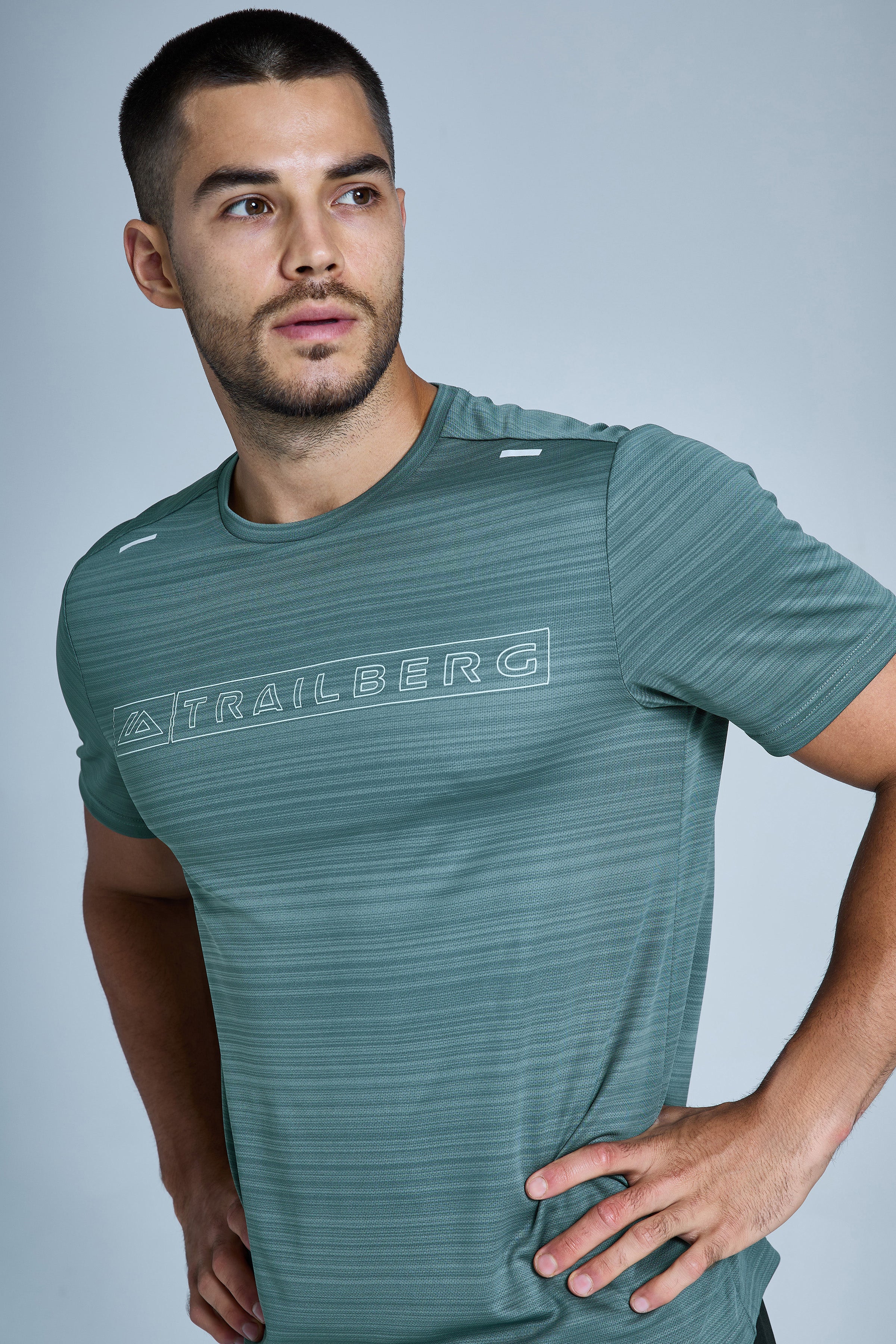 Crest 2.0 Tee - Pine Fern/Aloe Frost