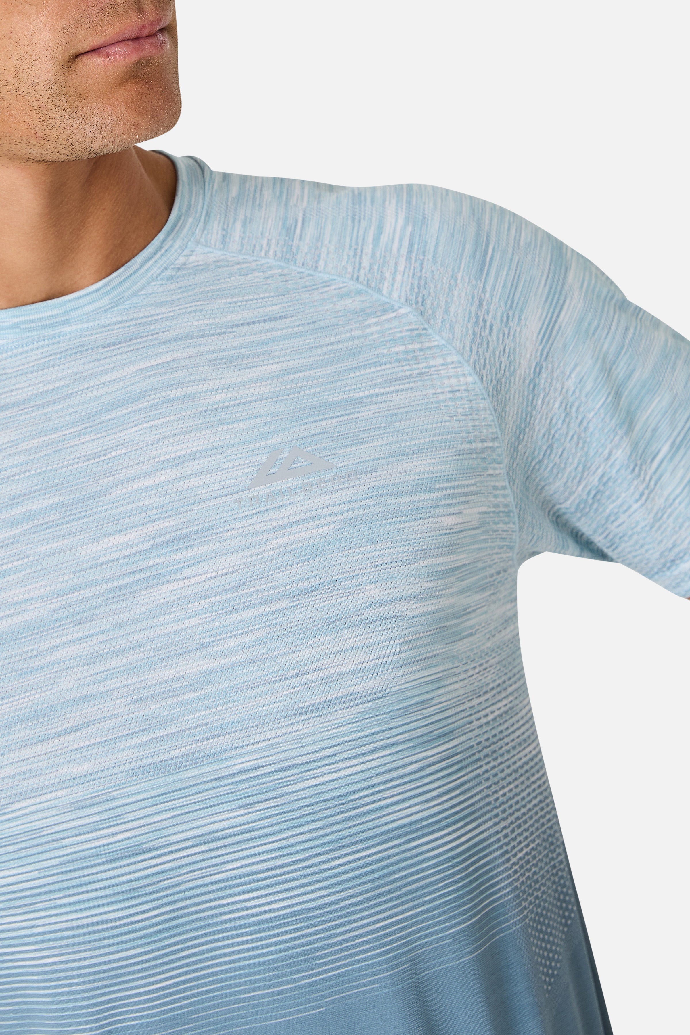 Arc Seamless 2.0 Tee - Frosted Blue/Soft Blue/Cool Slate/White