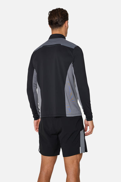 Triathlon Ultra 1/4 Zip Twinset - Black/Graphite Grey/Nightfall Grey