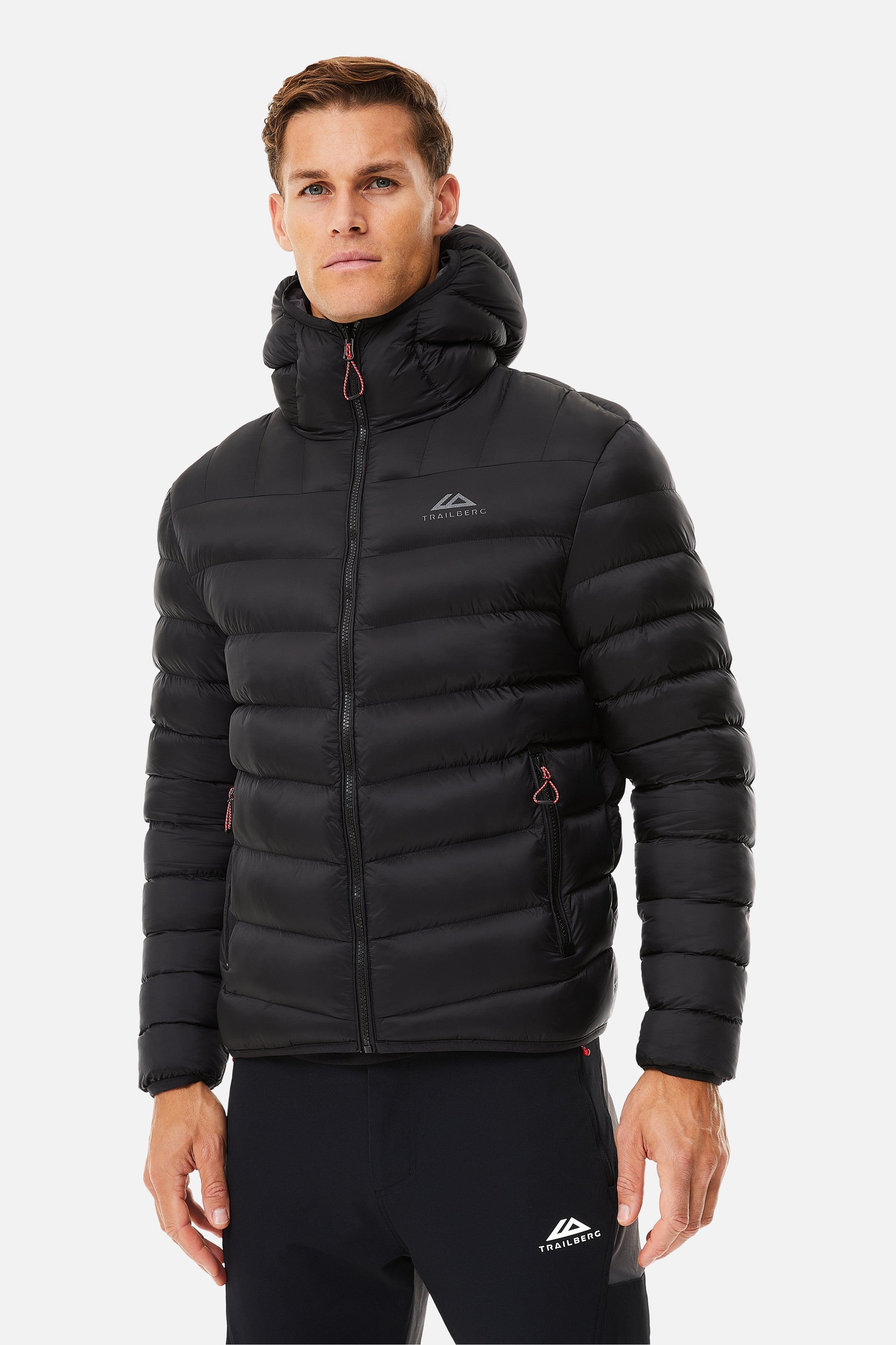 VALAIS REVERSIBLE JACKET - BLACK/GREY