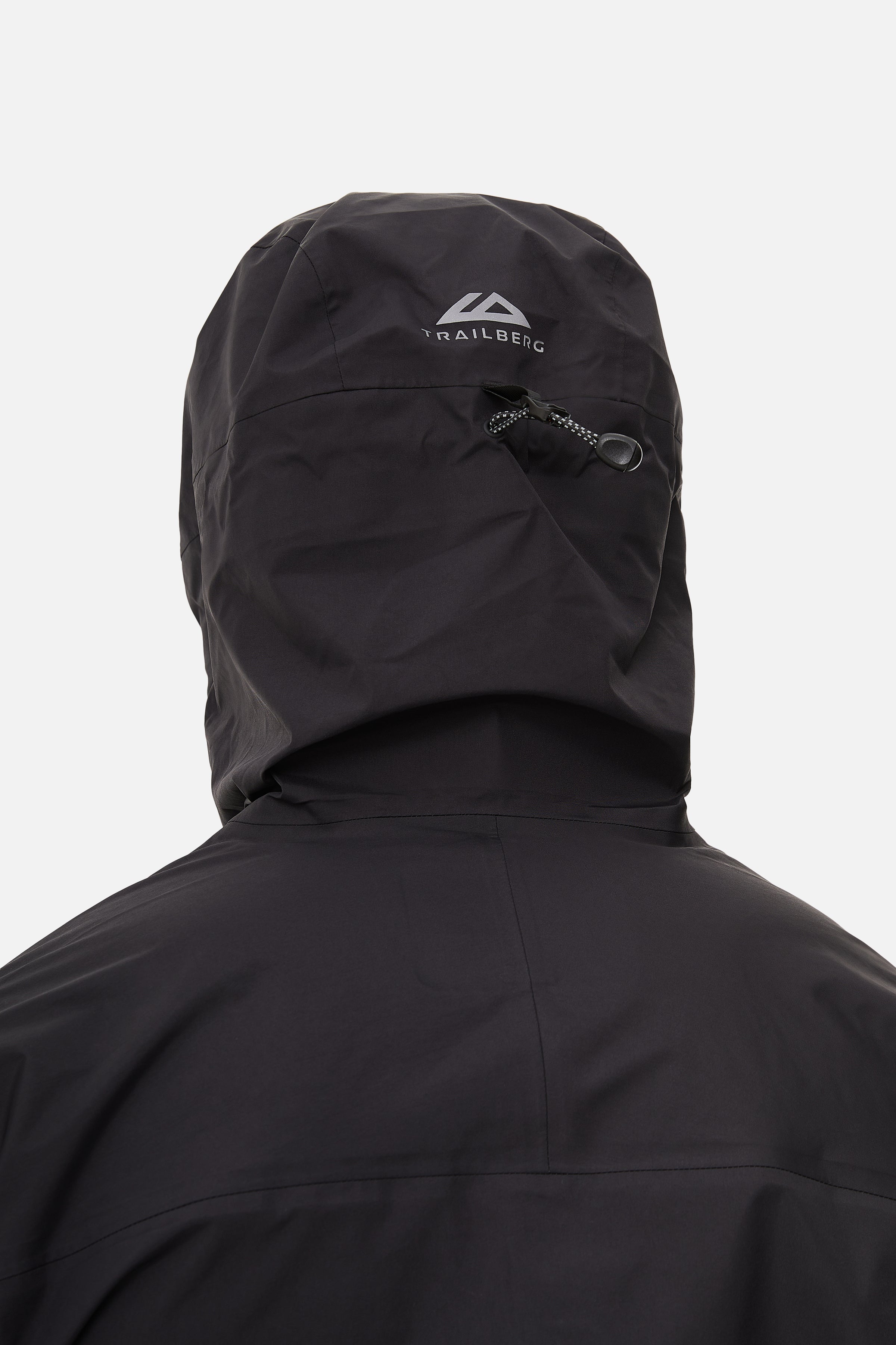 CONQUER WATERPROOF SHELL JACKET - BLACK