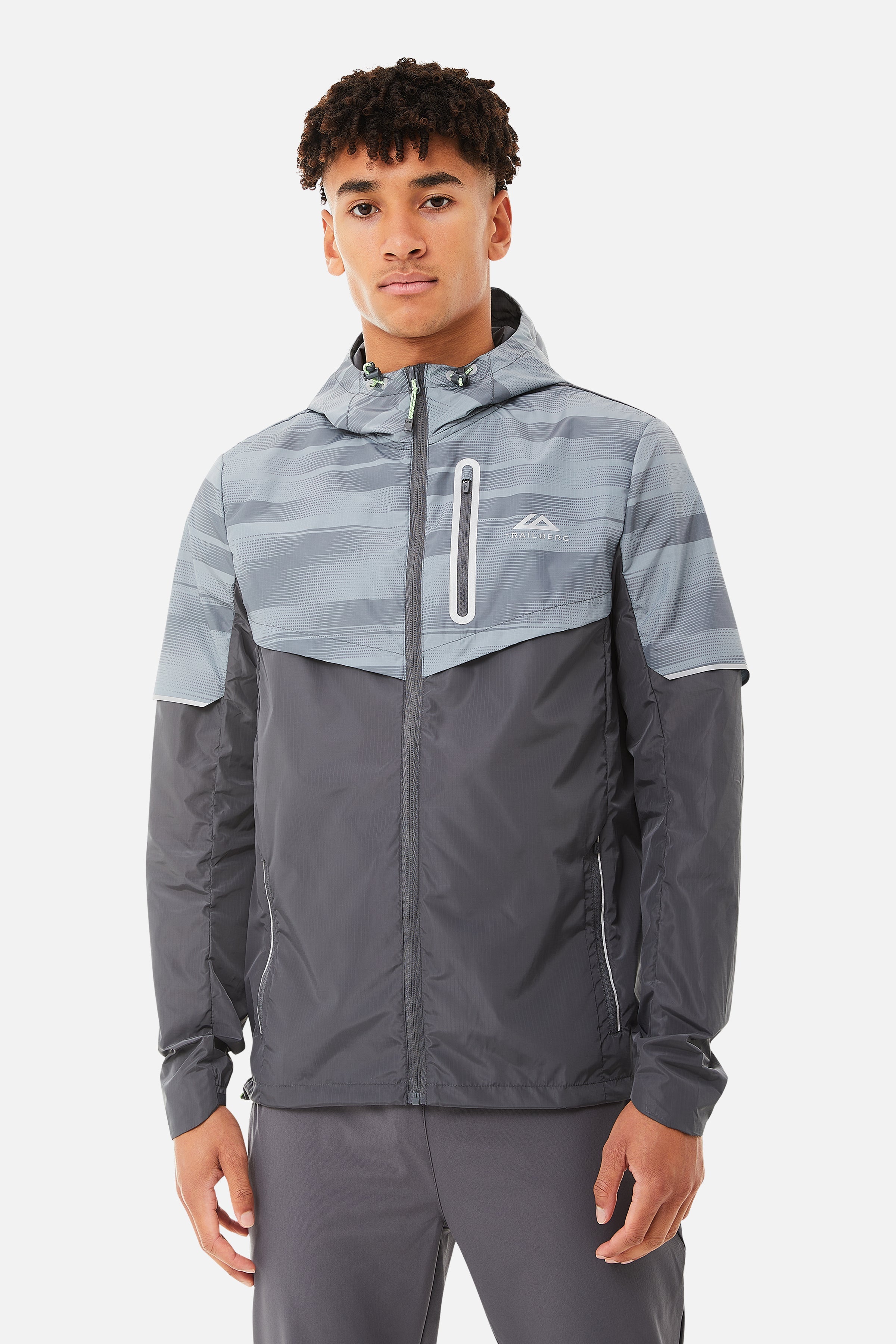 DIMENSION WINDBREAKER - LIGHT GREY/GREY