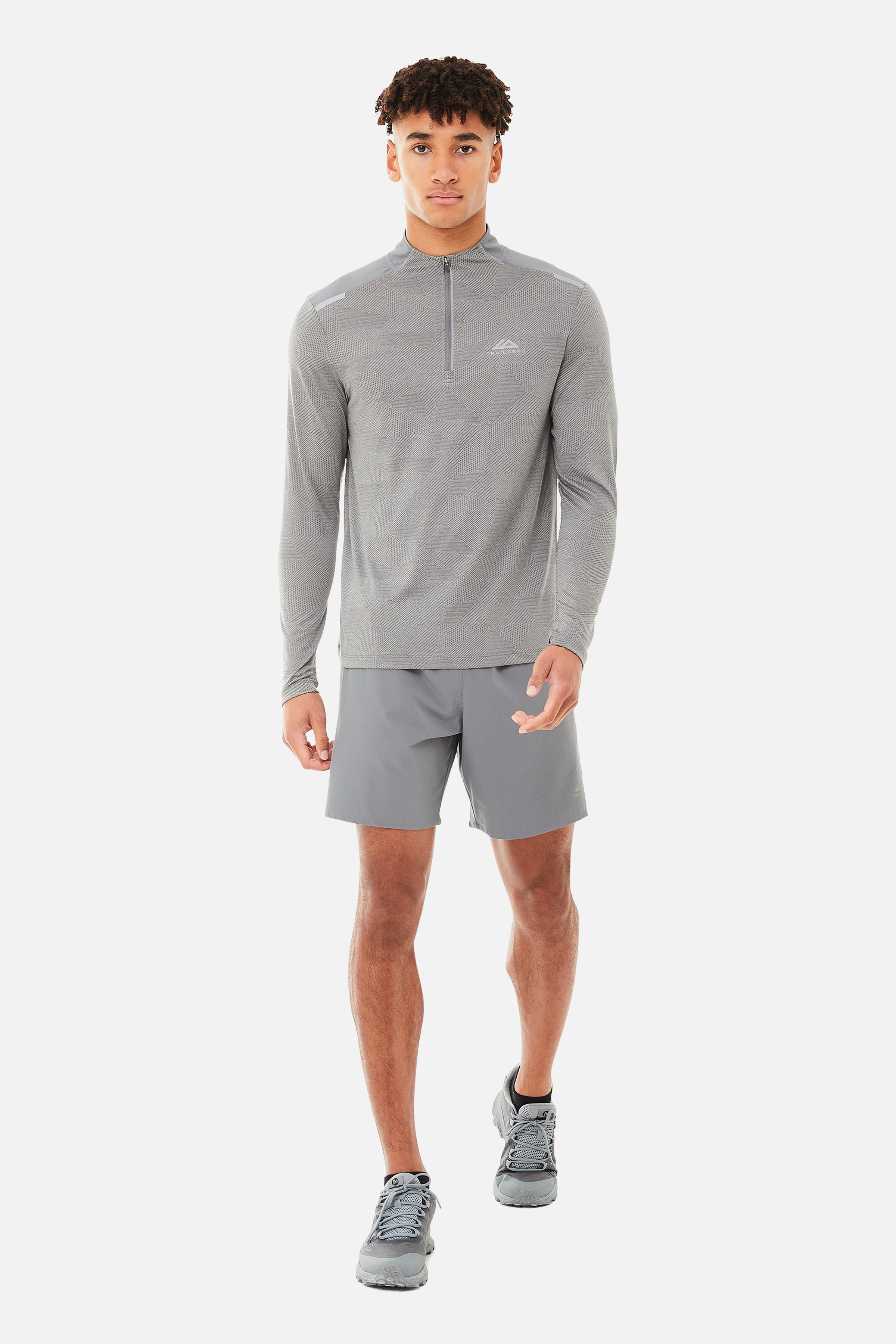 DIMENSION QUARTER ZIP - GREY