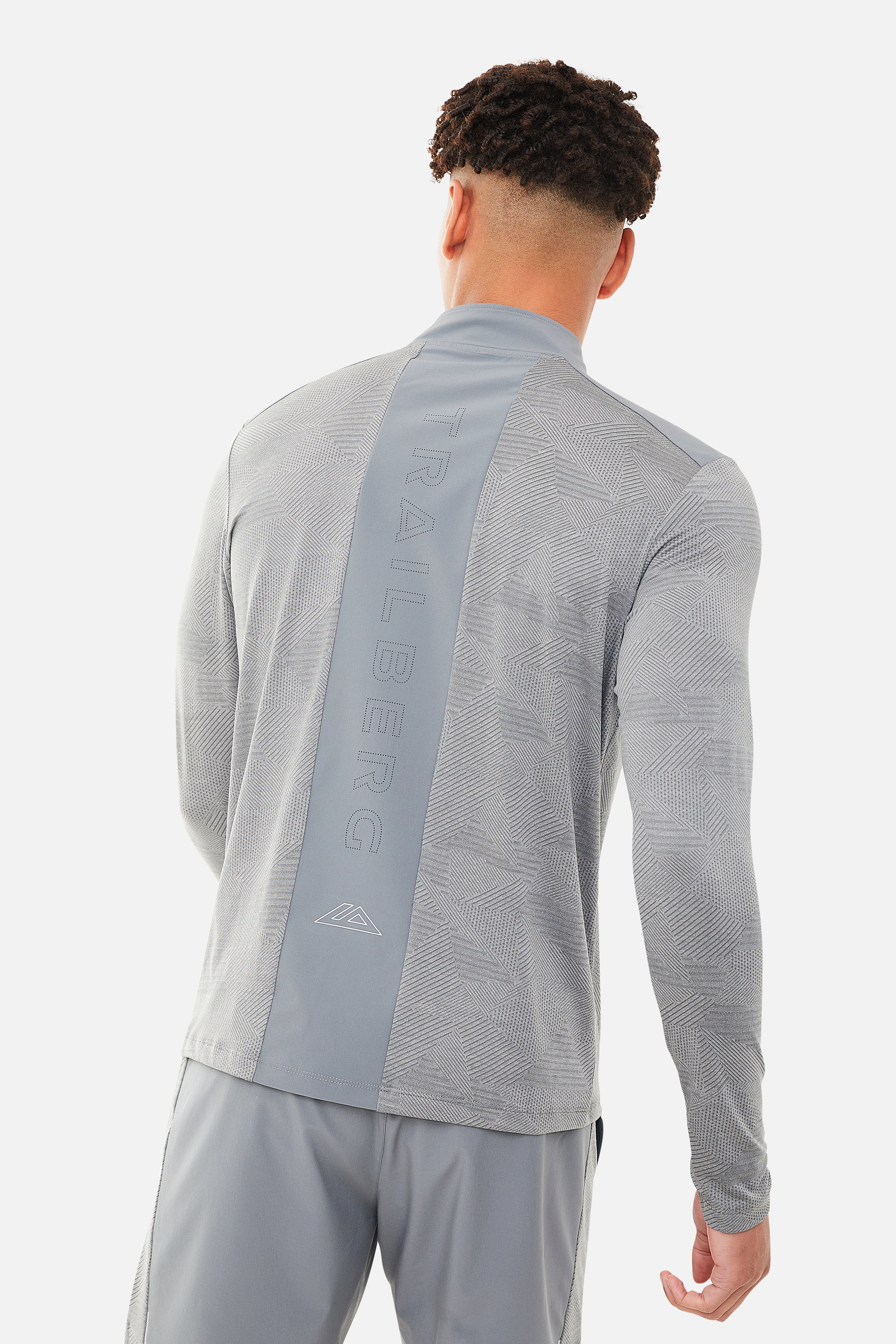 DIMENSION QUARTER ZIP SET - GREY