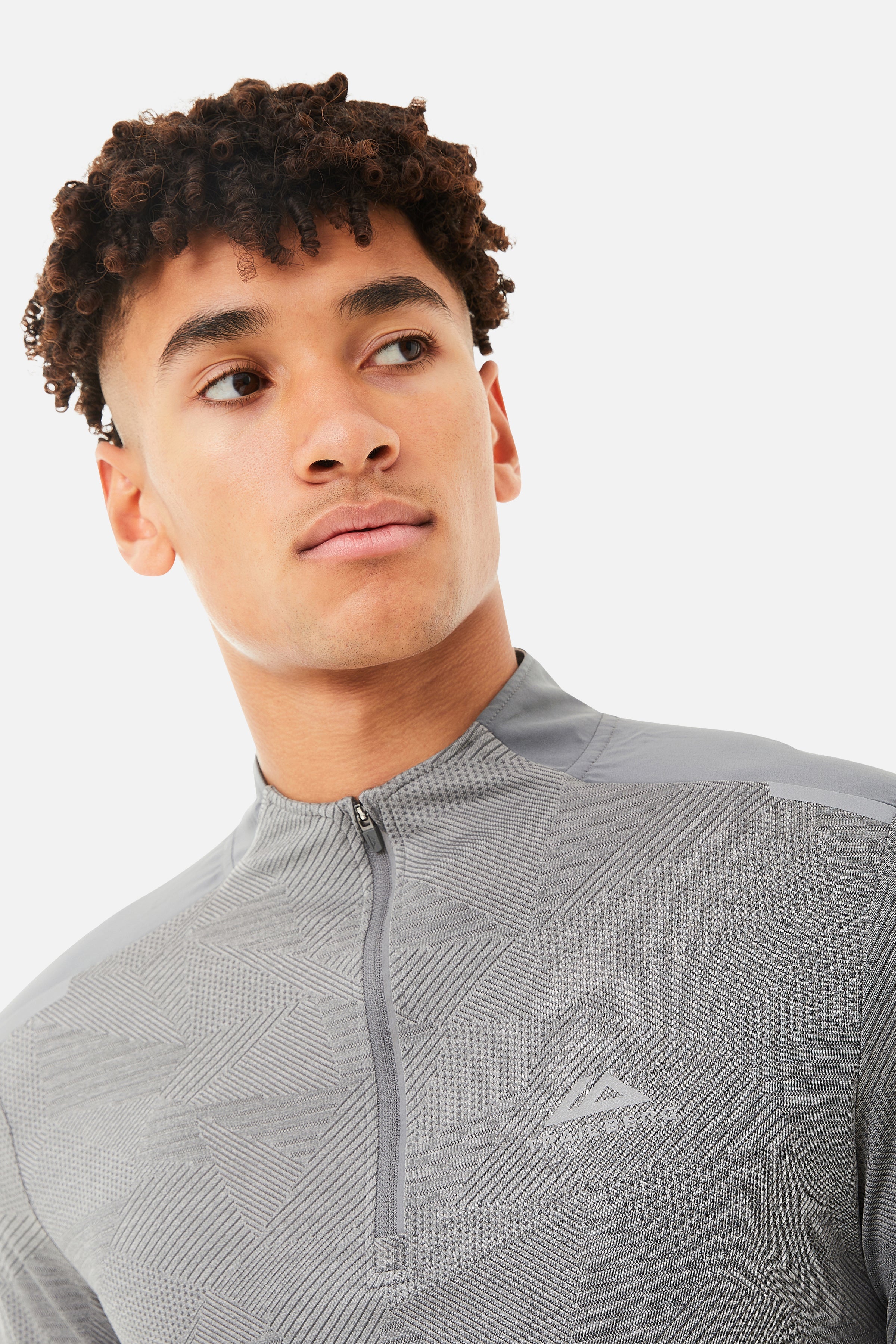 DIMENSION QUARTER ZIP SET - GREY