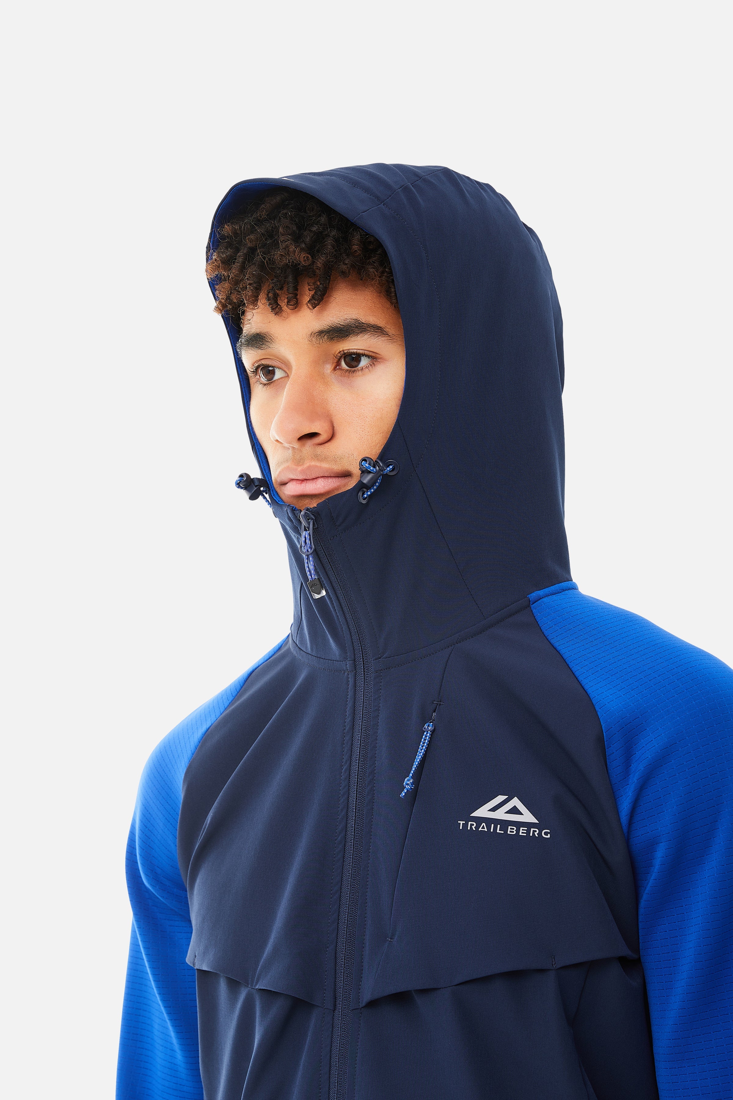 RAPID DASH HOOD - NAVY/COBALT