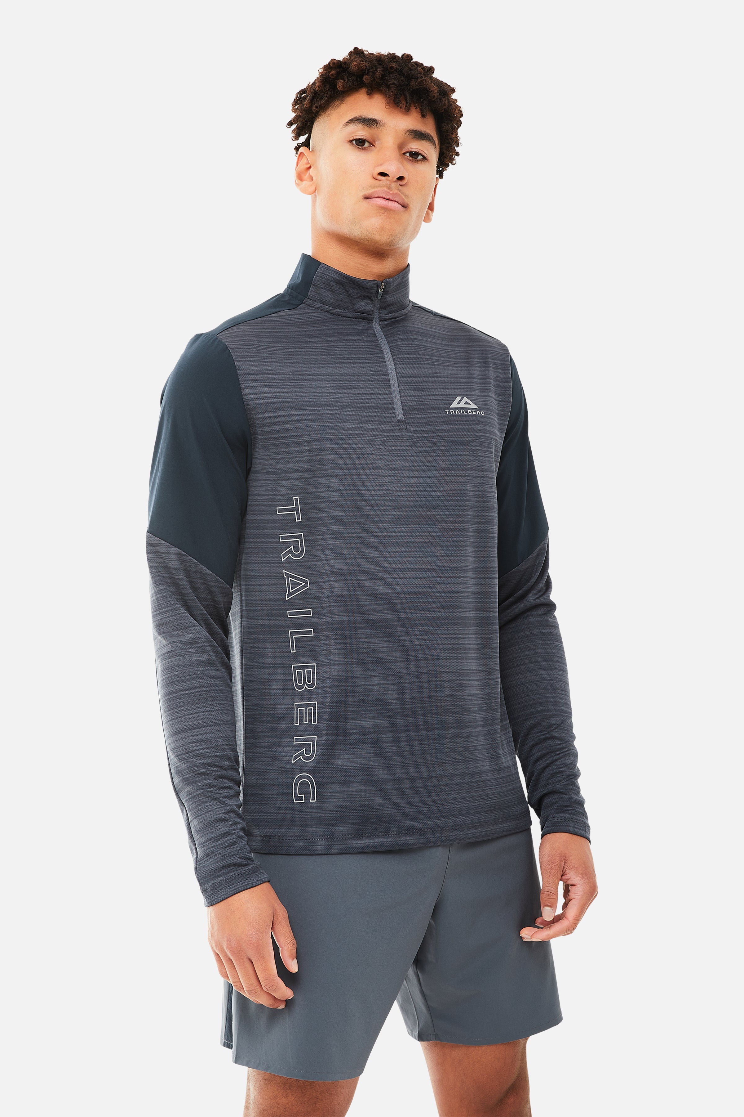 AW24 TRIATHLON QUARTER ZIP - OMBRE BLUE