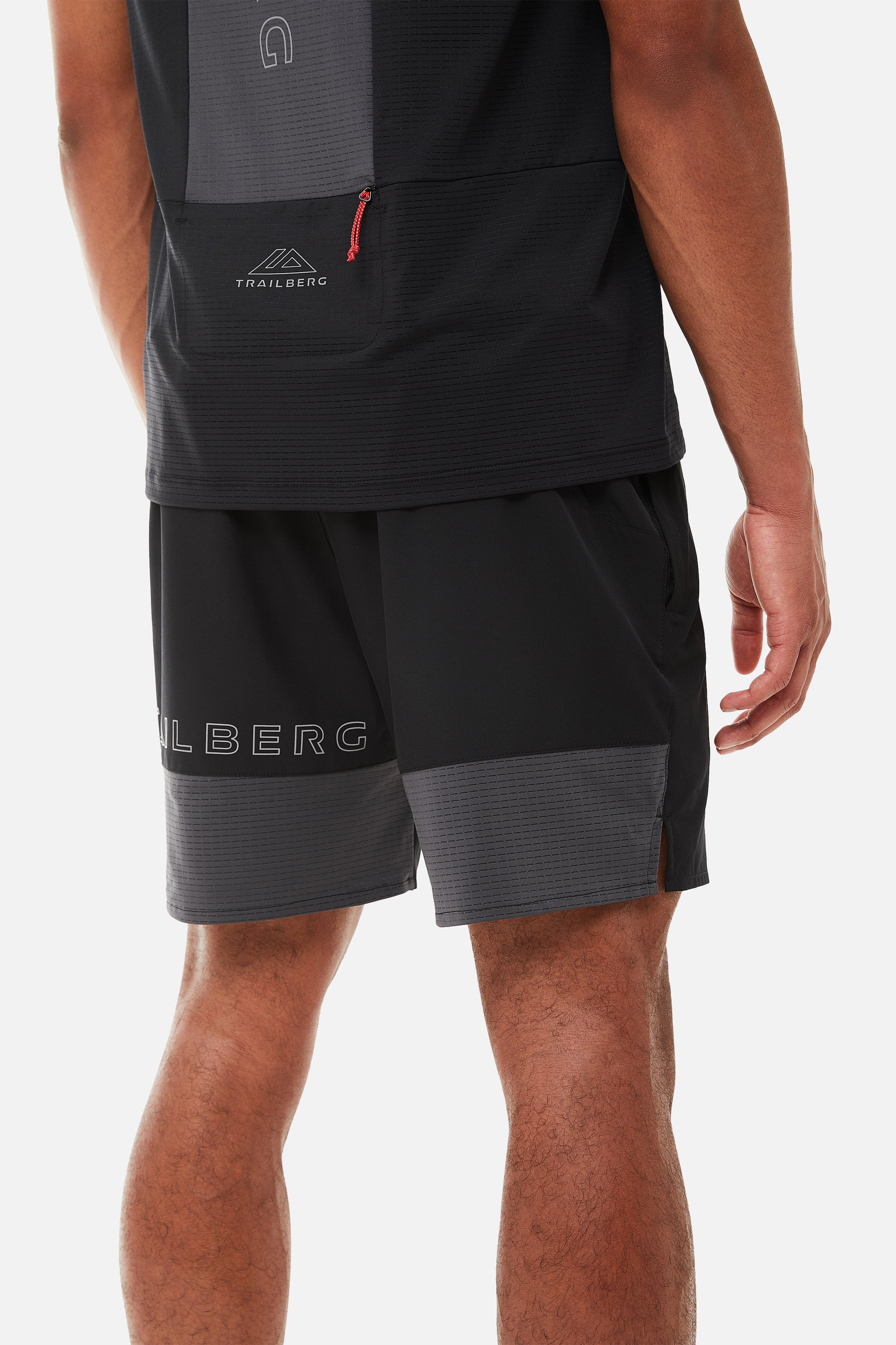 RAPID DASH SHORT - BLACK/GREY