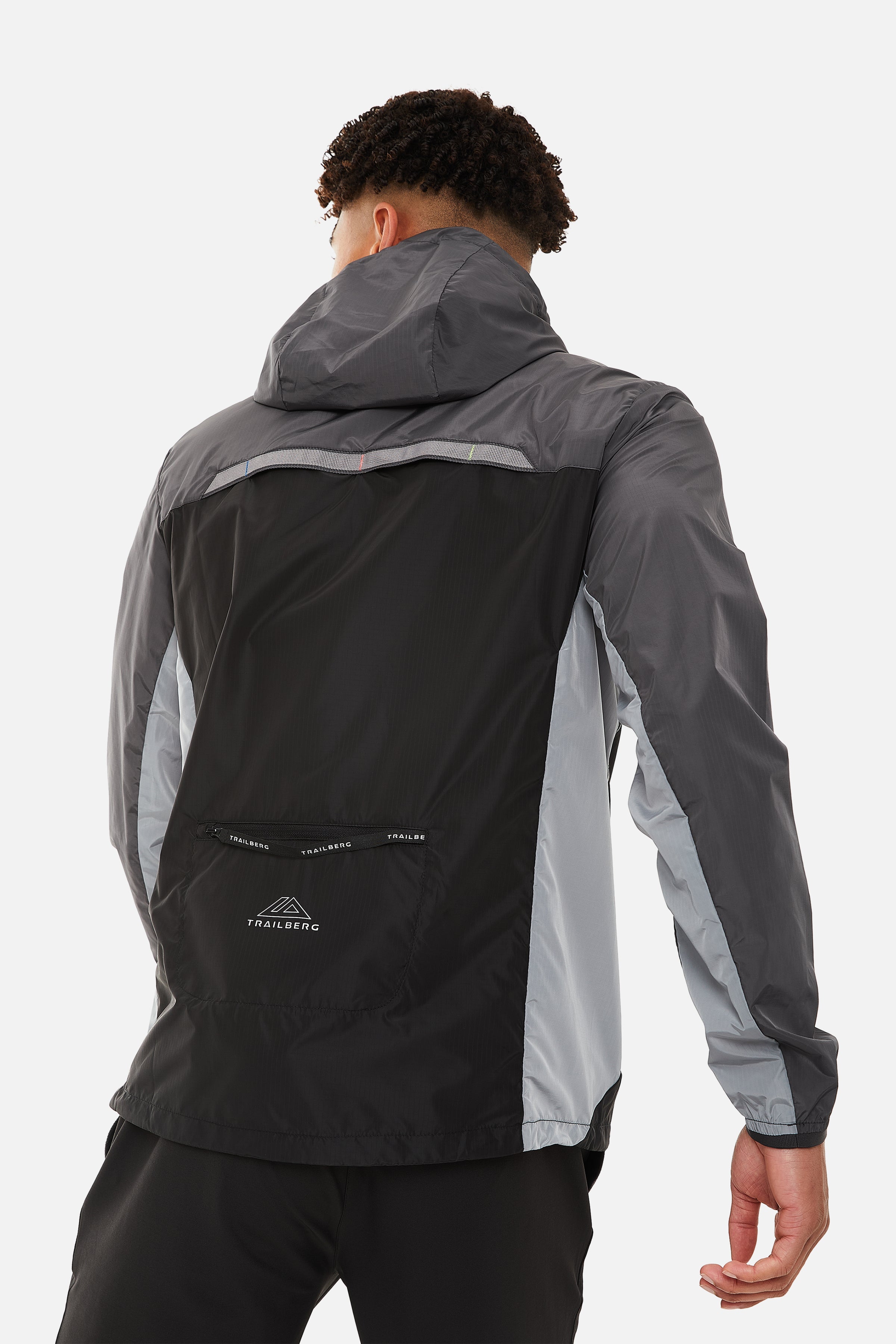 AW24 TRIATHLON WINDBREAKER - CHARCOAL/GREY