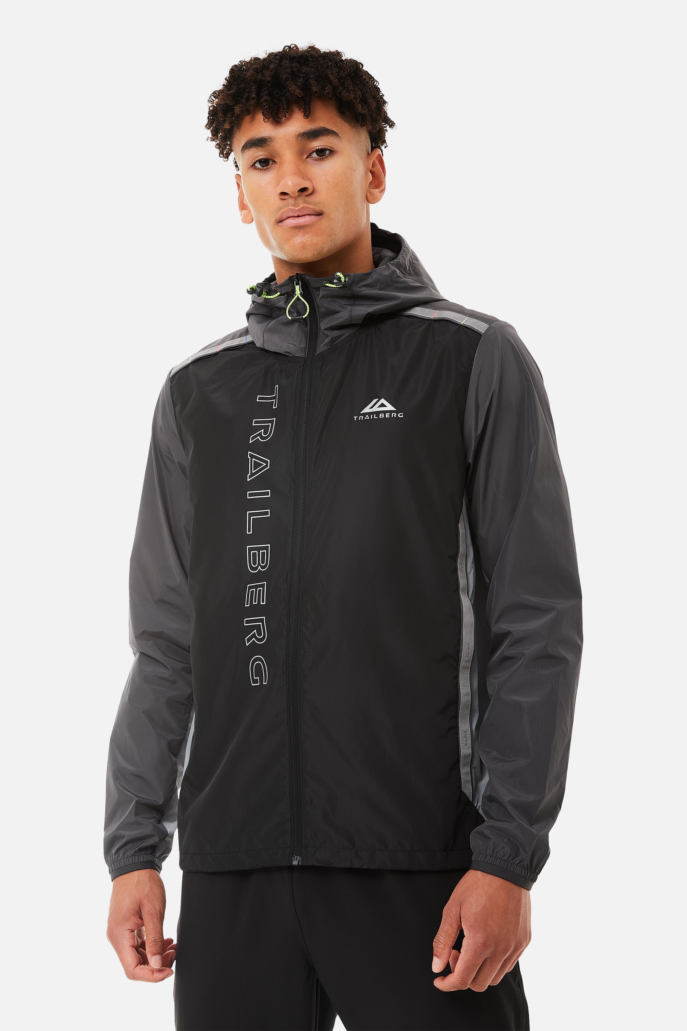 AW24 TRIATHLON WINDBREAKER - CHARCOAL/GREY