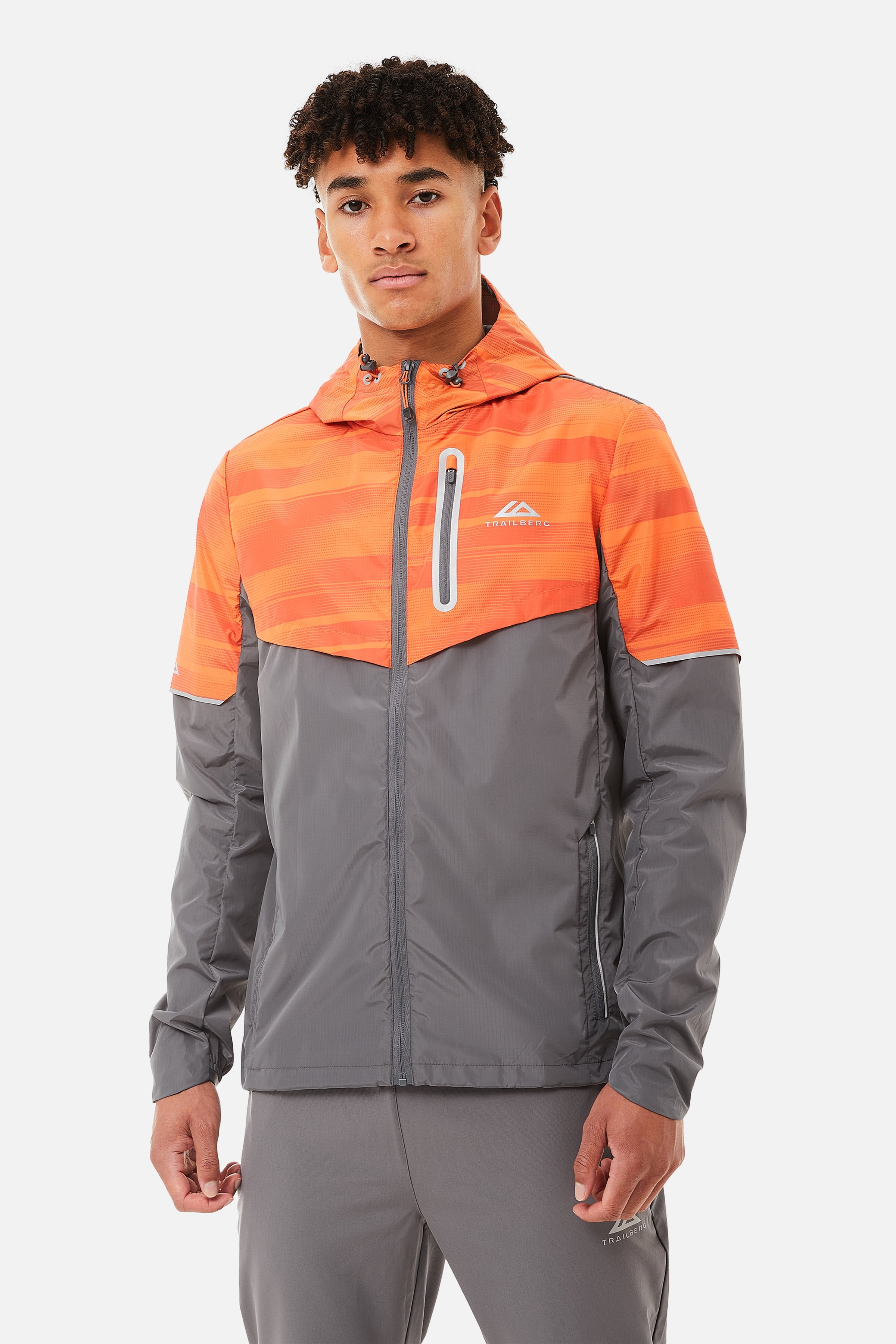 DIMENSION TRACKSUIT - ORANGE/GREY