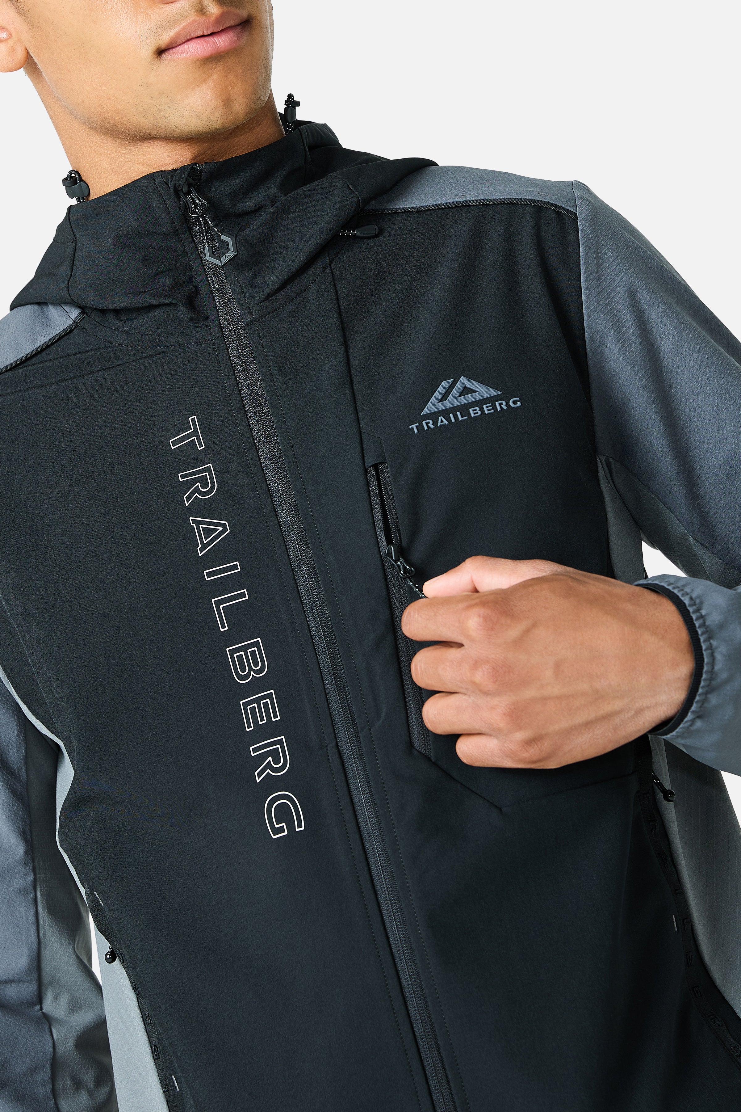 Triathlon Ultra Windbreaker - Black/Graphite Grey/Nightfall Grey