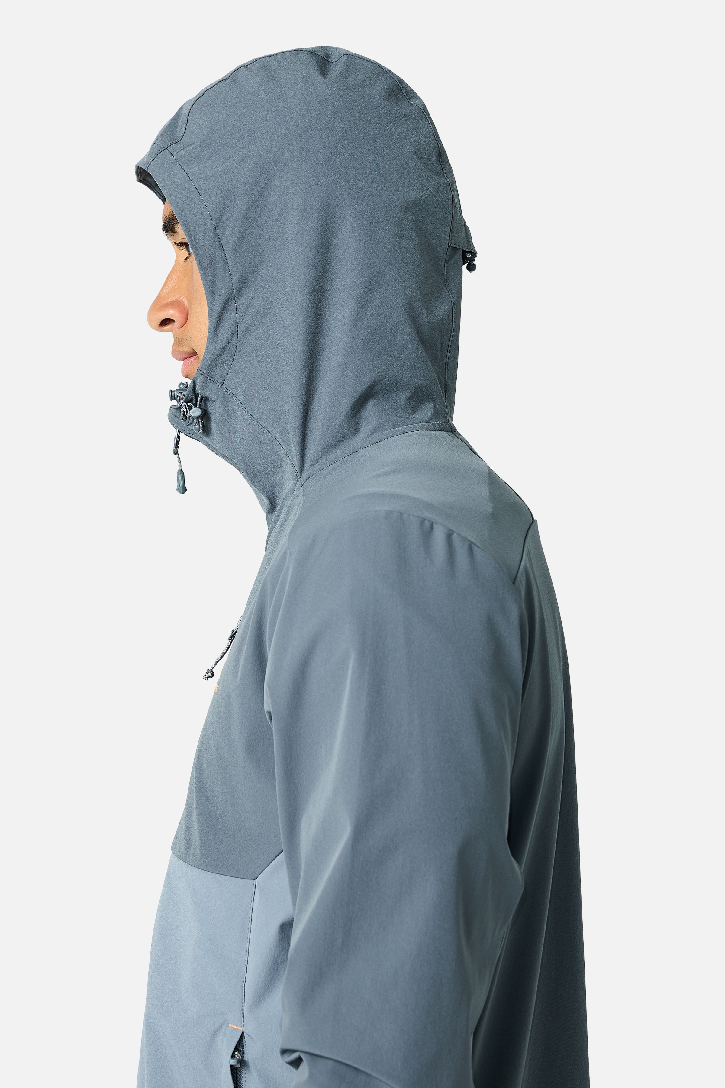 Oberland Cargo Hood - Ash Grey/Graphite Grey/Melon Sorbet
