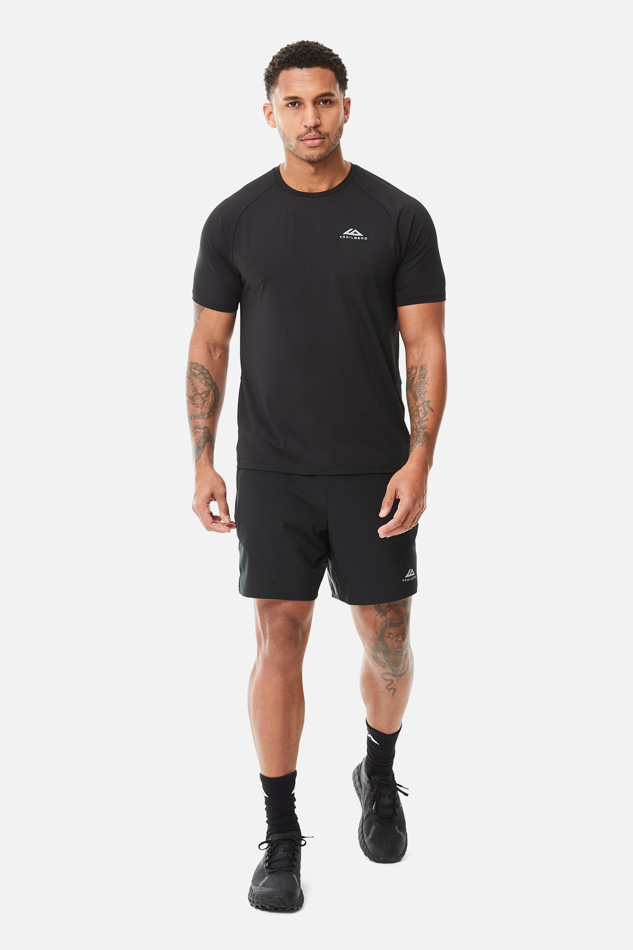Rapid Grid Tee - Black