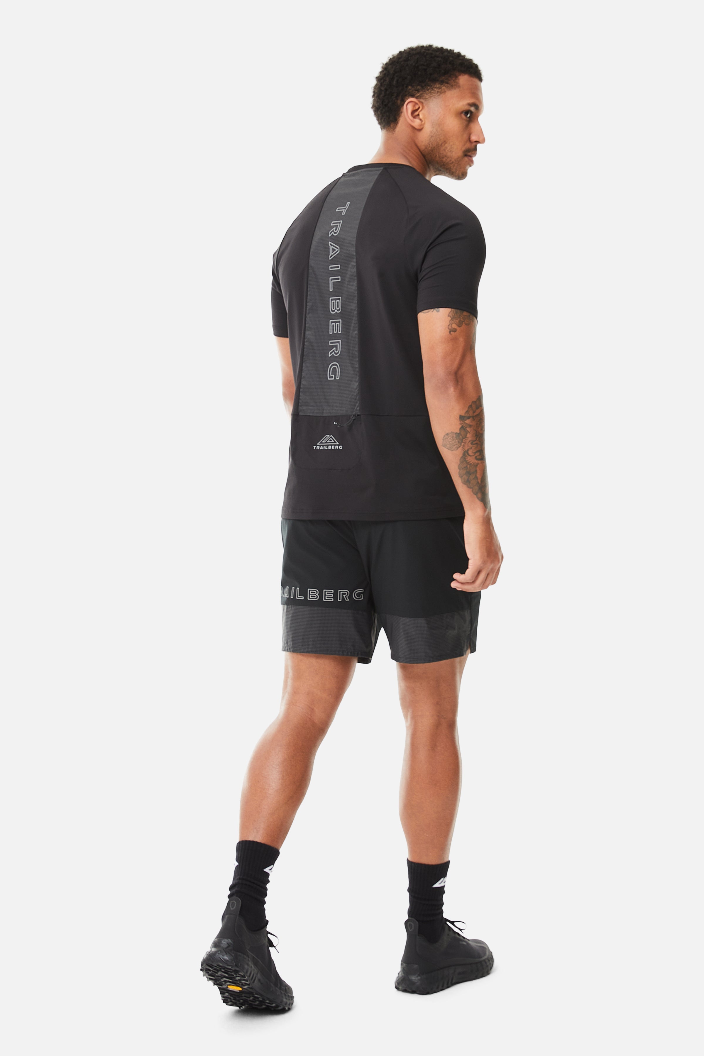 Rapid Grid Tee - Black