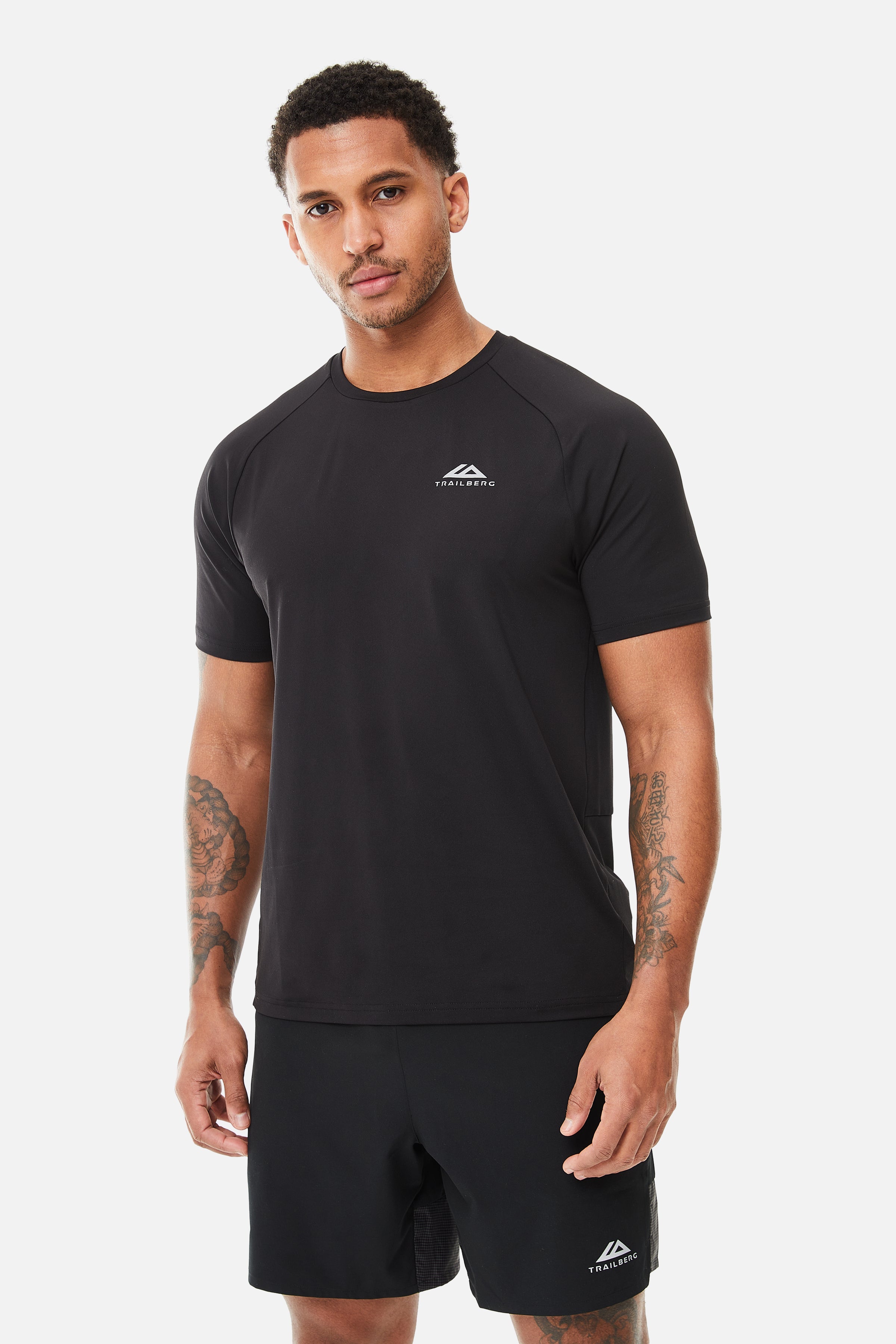 Rapid Grid Tee - Black