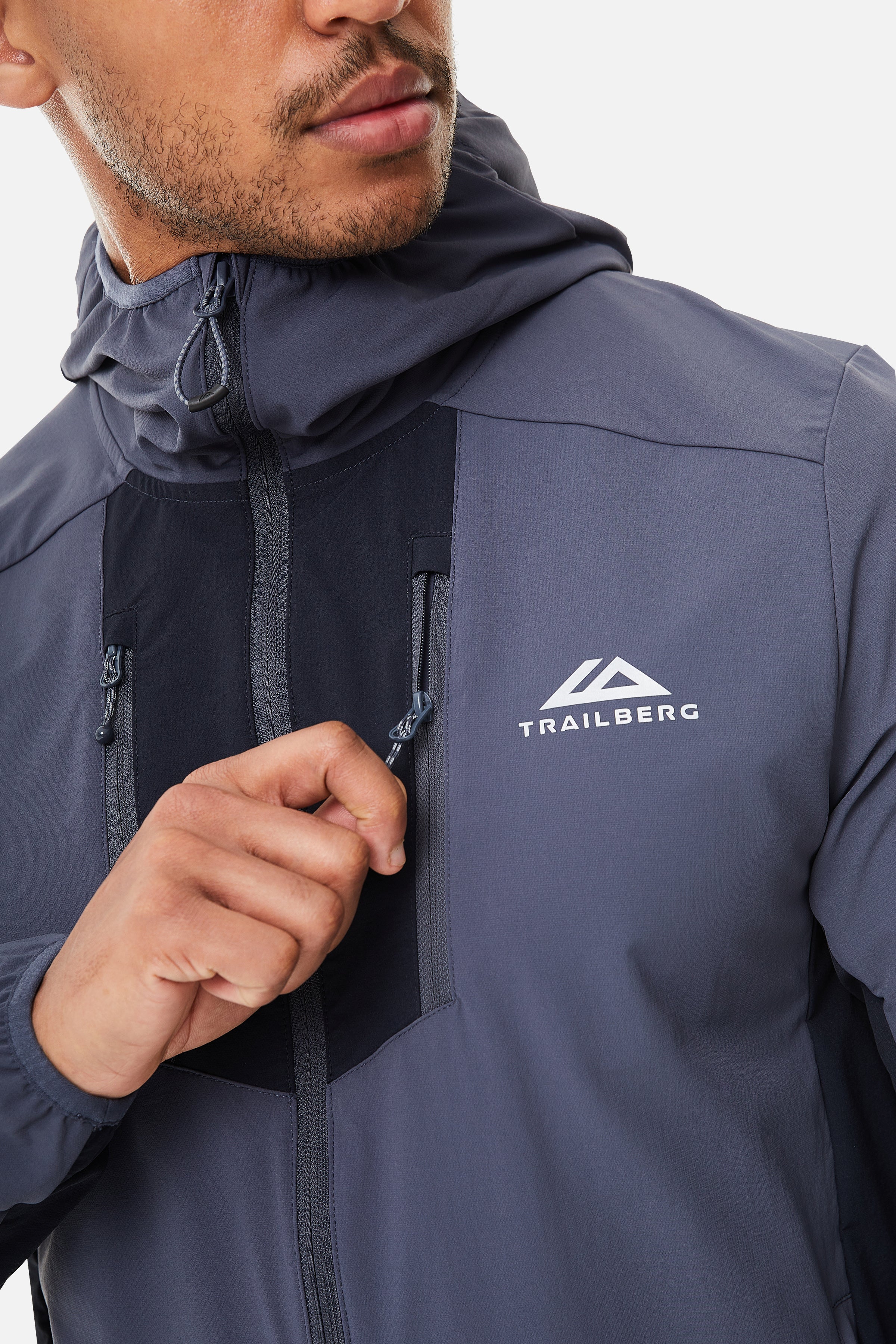 Faltenjura Hood - Eclipse Blue