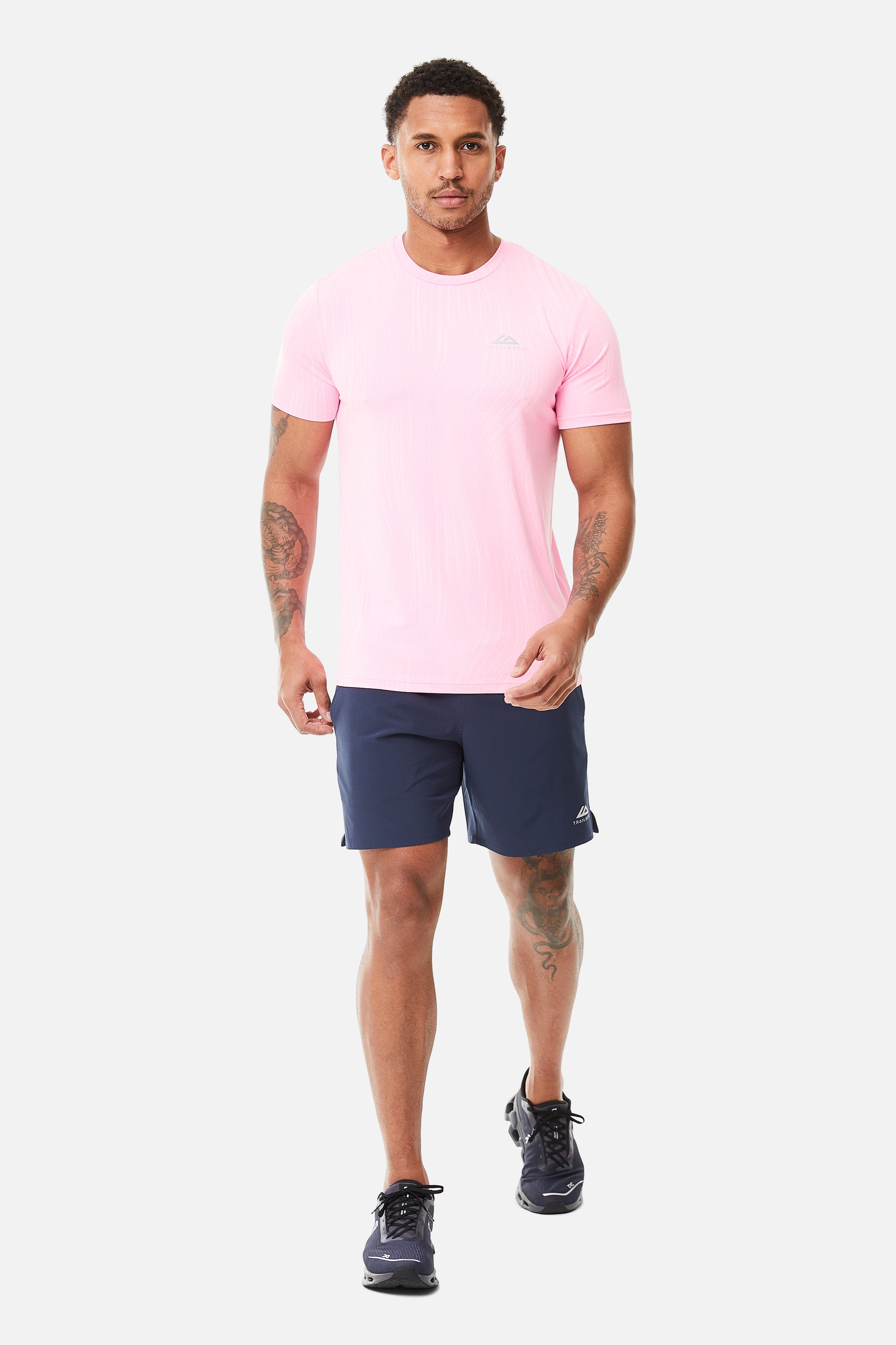 Vertex Jaquard Twinset - Moonlit PinkSugar Plum/Navy Blue