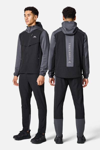 Rapid Dash 2.0 Tracksuit - Black/Volcano Grey